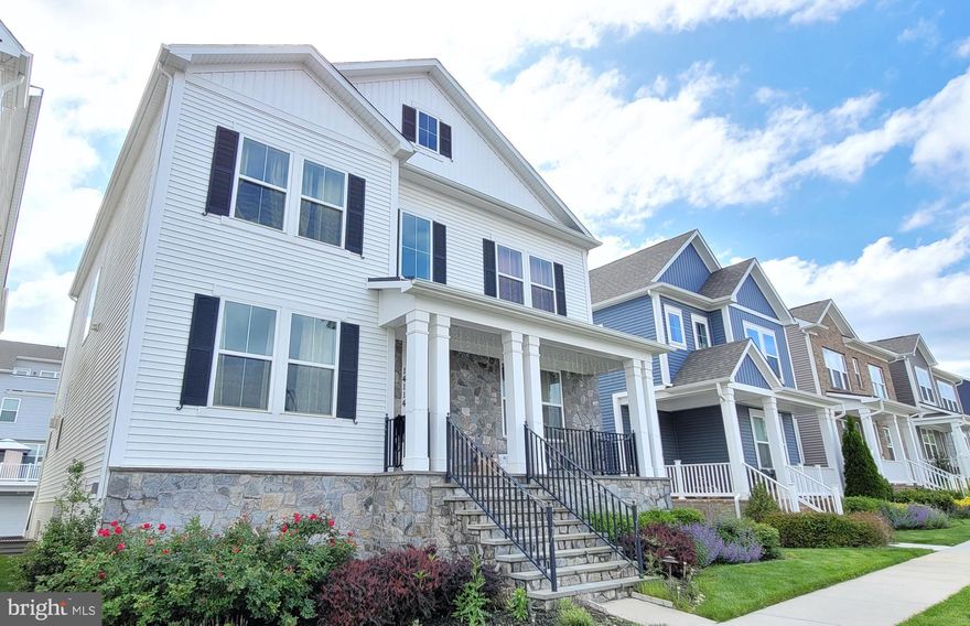 Welcome to this beautifully upgraded previous model home, offering an exceptional blend of elegance, space, and comfort. The main level boasts an open layout with a bright living and dining area, a study, and a spacious great room featuring a cozy gas fireplace — perfect for entertaining or relaxing evenings at home. Just off the great room, the deck provides the perfect spot for outdoor lounging.
The gourmet kitchen is a true centerpiece, designed for both style and functionality. It features a large center island with Charcoal Soapstone quartz countertops and premium Whirlpool stainless steel appliances, including a oven and a vented range hood.Upstairs, the luxurious primary suite includes two walk-in closets. Elegant 5" hardwood flooring flows throughout the main level, adding warmth and sophistication. The finished lower level offers a large recreation room, an additional bedroom, and a full bathroom. Water softener, RO water filter, home theater in basement does not convey.

GCAAR rental application, two recent pay stubs, photo ID, and email address for each adult applicant. The landlord is seeking tenants with an excellent credit score and a clean credit history, including no late payments, collections,ongoing eviction or eviction in the past. Applicants should have a strong rental history, a low debt-to-income ratio, and a verifiable monthly income of at least three times the rent.