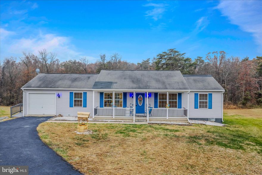 Discover comfortable one-level living in this ranch home tucked away on a quiet cul-de-sac in the Union Gap subdivision. This functional 4-bed, 2-bath layout offers a practical flow with a welcoming living room, an eat-in kitchen, and a separate laundry room just off the main living areas. The primary bedroom includes its own full bathroom and walk-in closet, while the additional bedrooms provide flexibility for guests, home office, or hobbies.
Sitting on just under an acre and backing to trees, the property offers a peaceful setting with ample outdoor space for gardening, play, or simply enjoying the surrounding nature. Conveniently located only minutes from Route 51 and I-81, this home blends privacy with easy commuter access.
A solid and sensible choice for anyone seeking straightforward, single-story living in beautiful Gerrardstown. Selling " As Is".