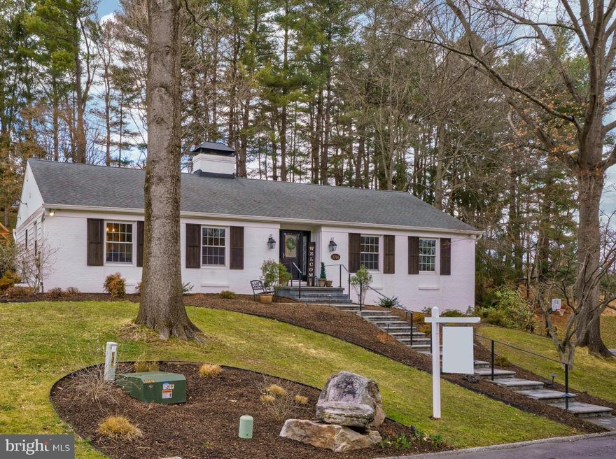 Come experience this completely renovated rancher that shows like a model home on a quiet cul-de-sac in the charming community of Dunloggin!  The main level boasts an open-floor plan and a beautifully updated kitchen—with white cabinetry, Quartz countertops, stainless steel appliances including a Dual fuel (gas & electric) stove, and a spacious walk-in pantry. A large window above the oversized kitchen sink provides a tranquil view of the backyard.  The spacious peninsula flows seamlessly into a large family room anchored by a cozy remodeled wood-burning fireplace. This home also offers an updated laundry room on the main level with additional cabinet space, new recessed lighting in the main living areas, overhead lighting in the bedrooms, a new hall bathroom, new solid interior doors as well as new trim throughout. The primary suite includes a walk-in closet and a new luxury bath with a walk-in shower, separate soaking tub and a dual sink vanity. The finished lower level expands your living space, featuring a bedroom with a murphy bed that conveys, a new full bath with an enclosed shower, dual sinks and heated floors, a rec room with its own electric fireplace and surround sound speakers—perfect for entertaining or relaxing as well as a mudroom and storage room.  Step outside to enjoy the new back patio overlooking a private yard with updated landscaping, a large deer fenced vegetable garden, a three-rail wood fence with chicken wire surrounding the entire backyard, low voltage lighting and an irrigation system for the front and back yards and an oversized attached two-car garage. Additional upgrades include an updated Heat Pump HVAC system, new bedroom closet systems, a new chimney liner with a new chimney cap, new vinyl siding and OSB sheathing, new attic insulation, new 8 x 10 wood storage shed and an updated 200 amp electric panel complete with generator bypass and feed.  New slider, and windows in the living room, kitchen and laundry (2020), Leaf Filter gutter guards 2021.  An ideal location just minutes from everyday necessities like home depot, target, several grocery stores, numerous restaurants, as well as Historic Ellicott City, Patapsco State Park, Columbia Mall, Merriweather Post Pavilion and so much more.  Make sure to check out the schools as well!