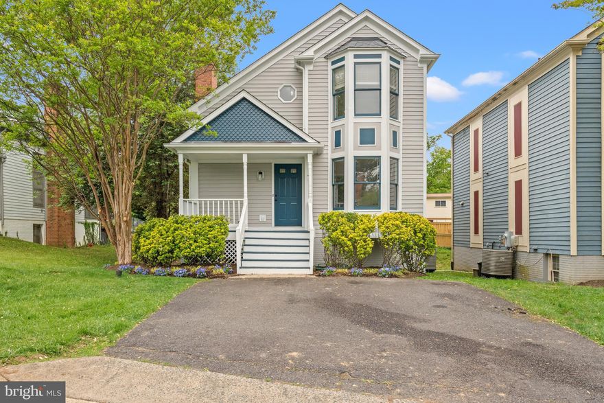 Welcome to this beautifully renovated and light-filled home in the sought-after Bailiwick neighborhood, offering a perfect blend of thoughtful updates, flexible living spaces, and timeless comfort. A brand new roof and two new skylights (2026) enhance both peace of mind and natural light throughout the home.

A covered front porch welcomes you into a bright and inviting interior featuring a living room with soaring ceilings and skylights, hardwood floors throughout the main living and dining areas, and a charming fireplace. The dining room opens to a deck, creating an easy flow for everyday living and entertaining.

The renovated kitchen features freshly painted cabinetry with new hardware, new solid surface countertops, and all new LG appliance suite including a French door refrigerator with water dispenser and craft ice maker. A large additional storage closet, space for a small table, and counter seating provide both functionality and flexibility. The kitchen and adjoining laundry room feature new flooring, and the laundry room includes two pantry closets along with a new LG washer and dryer.

Off the foyer, a large versatile den, office or first-floor bedroom offers exceptional flexibility, complete with a bay window, pocket doors that allow for openness or privacy, hardwood floors, and a full en-suite bath—ideal for a home office, guest suite, or main-level living.

Upstairs, the renovated primary bath is a standout feature, highlighted by a marble hexagon shape tile floor, subway tile carried to the ceiling, and a new tub with glass enclosure, creating a clean and timeless aesthetic. Additional updates throughout the home include new lighting, new hardware, refreshed bathrooms with updated fixtures and medicine cabinets, and new carpet throughout.

The lower level offers incredible versatility with a separate entrance, full kitchen, spacious living area with fireplace, bedroom with walk-in closet, and full en-suite bath, ideal for an au-pair suite, extended guest space, or potential rental income.

New professional landscaping with a mature crepe myrtle further enhance the home’s appeal. With its south-facing exposure, the home is filled with natural light throughout the day, creating a warm and inviting atmosphere.

Set in a quiet and peaceful setting within the Bailiwick neighborhood, this home offers convenient access to nearby parks, shopping, dining, and commuter routes, combining comfort, flexibility, and location in one exceptional offering. Please note this home is Virtually Staged.

Notable Updates & Features:
New roof  and new skylights (2026) 
All new Main level LG kitchen appliances
Freshly painted kitchen cabinetry with new hardware
New LG washer and dryer
New carpet throughout
New lighting throughout
Updated hardware throughout the home (door hardware, bath hardware, medicine cabinets)
New flooring in kitchen and laundry room
New professional landscaping with existing mature crepe myrtle
HVAC system (2015)
Water heater (2020)
Copper plumbing throughout
Battery backup sump pump
South-facing yard providing exceptional natural light
Covered front porch
Quiet, peaceful setting