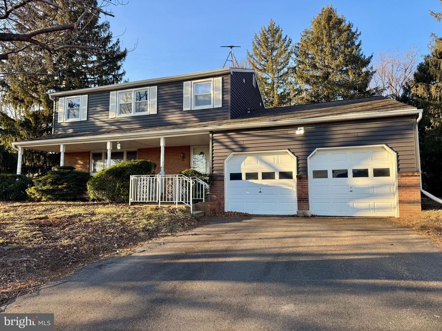 Welcome Home! Discover the perfect blend of timeless charm and modern convenience in this stunning 4-bedroom, 2.5-bath colonial home. From the moment you step inside, you’ll be captivated by the original hardwood floors that flow seamlessly throughout, creating a warm and inviting ambiance.
The bright living room welcomes you with natural light, offering a comfortable space to relax or entertain. Adjacent, the formal dining room provides an elegant setting for memorable gatherings. The updated eat-in kitchen is a chef’s delight, featuring gas cooking, a microwave, disposal, dishwasher, and a charming breakfast room – perfect for casual meals or morning coffee.
For cozy evenings, retreat to the spacious family room, complete with a full-wall brick wood-burning fireplace and sliding doors that lead to the backyard. The main floor also includes a convenient laundry room and a powder room, adding to the home’s practicality.
Upstairs, the primary bedroom suite serves as a peaceful retreat with its private full bath and stall shower. Three additional bedrooms offer generous space for family, guests, or a home office, while the full hall bath includes a tub shower and a linen closet for added convenience.
The partially finished basement expands your living space, offering a versatile recreation area, an unfinished workshop, and ample storage. Outside, the backyard is easily accessible from the family room, providing a private oasis for outdoor activities and relaxation.
Newer HVAC (2017)
Located in a prime area close to major routes, shopping, dining, and more, this home is ideal for anyone seeking both comfort and convenience. Some rooms have been virtually staged and are not actually furnished. Don’t miss the opportunity to make this charming colonial your own!