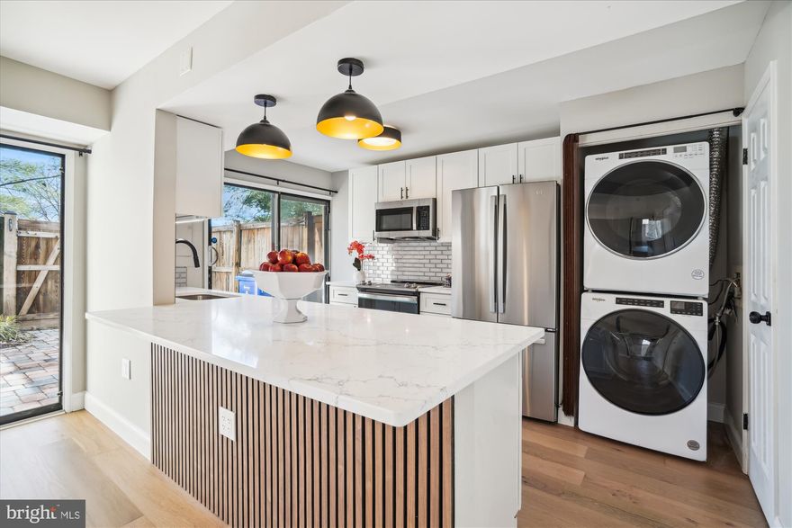 Exceptional 3-bed, 2.5-bath townhome in Sierra Villas of Clarys Forrest. Newly remodeled kitchen with quartz counters, under cabinet lighting, GE appliances, and stylish backsplash, washer & dryer. LVP flooring, TV mount with electric fireplace, newer HVAC, and water heater. Upper level features a primary bedroom with remodeled bathroom, new carpet, and ample natural light. Enjoy a fenced in private patio and covered parking. Close to retail, restaurants, grocery stores, and John Hopkins Howard County Medical Center. A must-see opportunity for modern living in a prime location.