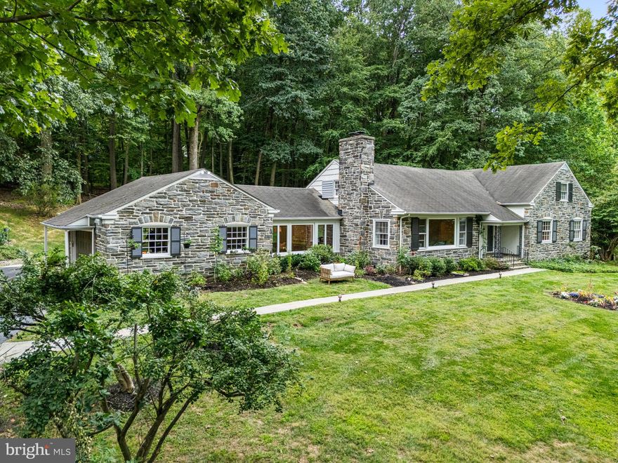 A private family oasis on the prestigious Pugh Road!

Your search for the perfect family home in the award winning T/E School District ends here. Setback on 1.7 acres in desirable Tredyffrin Township, this residence offers a unique blend of privacy, comfort, and convenience. From the front lawn, take in unforgettable sunsets that make every evening feel like a retreat. You're  just minutes from it all: downtown Wayne, King of Prussia Mall, Gateway Shopping Center, and endless dining and shopping along Route 30. Commuting is effortless, with quick access to 202, I-76 and beyond as well local public transportation. You cant beat the location!

Inside, you’ll find a home that balances elegance with everyday ease and endless potential. A natural light filled family room, anchored by a cozy fireplace, frames stunning views of the surrounding landscape. With 5 spacious bedrooms and 4.5 baths throughout, there’s room for everyone to live and grow. The first floor offers 2 large bedrooms each with an attached bathroom and upstairs you will find the remaining three bedrooms and two full bathrooms. The thoughtfully designed kitchen is both functional and inviting, perfect for casual family meals or hosting friends. The expansive lower level basement provides outstanding potential for a gym, recreation room, or customized living space. 

Don't miss the opportunity to own a home where privacy, convenience, and natural beauty all converge. This property is truly a must see to appreciate and an experience beyond words!