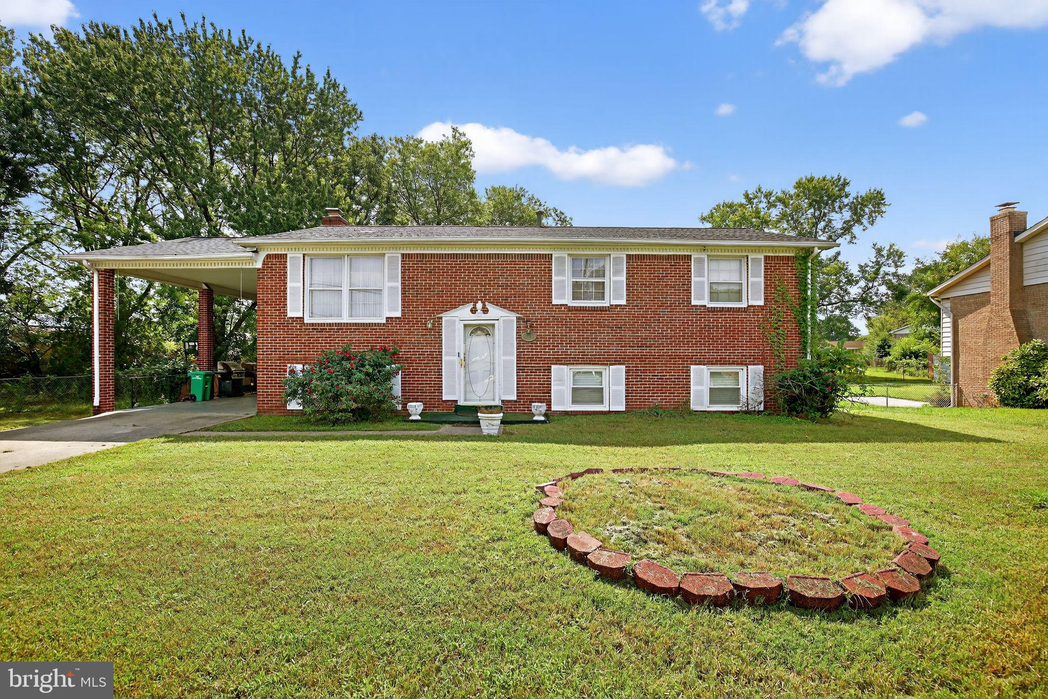 Discover your next chapter at 3504 Woodyard Rd, a warm and inviting 5-bedroom, 3-bath split-level home resting on a generous quarter-acre of perfectly level, fenced-in land. Upstairs, sun-filled living and dining rooms create an open, airy feel, while the well-appointed kitchen offers ample counter space and cabinetry for both everyday cooking and holiday feasts. Down the hall, find three oversized bedrooms—including a serene primary suite with a private bath—and a second full bathroom for guests and family alike.
The walk-out lower level is a showstopper, featuring a spacious recreation room anchored by a charming brick fireplace, perfect for cozy winter evenings or lively game nights. Two additional bedrooms, a third full bath, and a dedicated laundry room offer incredible flexibility for a home office, guest suite, or multigenerational living.
Step outside to a beautifully maintained, fully fenced backyard—flat, expansive, and ready for summer BBQs, playsets, or even your dream garden. All of this comes with a location that’s second to none—just minutes to Woodyard Crossing Shopping Center, home to Walmart, Lowe’s, Safeway, and dining favorites like Milk & Honey Southern Kitchen and Chipotle. With MD-5 and MD-223 right around the corner, you’ll enjoy easy commutes to DC, Andrews AFB, and beyond.
3504 Woodyard Rd offers the perfect blend of space, comfort, and convenience—making it more than just a house, but a place to truly call home. Oh, and NO HOA allowing you the opportunity to customize as you see fit. Schedule your showing today!
Please schedule all showings online via Showing Time.
Offers will be accepted through Monday, September 1, 2025 at 1:00 pm.
AT SELLER'S DISCRETION, AN OFFER MAY BE ACCEPTED AT ANY TIME.