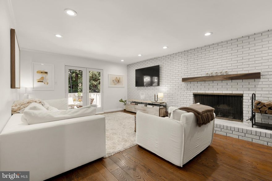 This sun-drenched and spacious gem at 9812 Hill St in the desirable Rock Creek Hills neighborhood of Kensington, MD is a meticulously cared for home offering 5 bedrooms and 3.5 bathrooms over 4,700+ square feet of comfortable living space.

On the main floor you’ll find an open-concept dining and living area flooded with natural light and framed by new oversized windows. Step into the beautifully renovated eat-in kitchen featuring soft gray cabinetry, quartz countertops, a spacious island with seating, and a professional-grade stainless steel range and vent hood - designed for both style and function. This floor is rounded out with a flex office/bedroom space and a formal living room with a cozy fireplace that leads out to a large deck.

Upstairs, you will find four expansive bedrooms, including an enviable primary suite with a custom designed walk-in closet. The en-suite primary bath is complete with a double vanity and separate shower.

The fully finished lower level offers incredible versatility with a stylish kitchenette and another welcoming fireplace in the rec room. Walk out the glass doors to experience the professionally landscaped serene back yard.

With a two-car garage and circular driveway, there is plenty of space for visiting guests. A true oasis nestled in the Rock Creek Hills neighborhood - enjoy easy access to Rock Creek Park's trails and nature, as well as close proximity to downtown Kensington’s shops, cafes, weekly farmers market, and local favorite BabyCat Brewery.