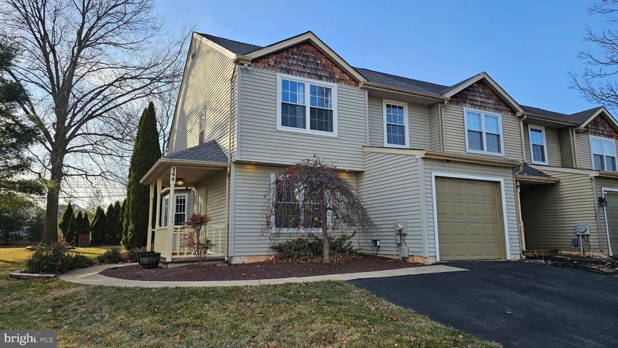 Welcome to 144 Mulberry Dr – Comfort, Convenience, and a Touch of Nature!
This end-unit townhome in 100 Acre Woods has been lovingly cared for, and it shows! Set in the Council Rock School District, it offers a spacious and inviting layout designed for easy living.
Step inside and feel the warmth of hardwood floors and natural light filling the main level. The eat-in kitchen is both stylish and functional, featuring quartz countertops, a tile backsplash, and a pantry -perfect for everyday meals or hosting guests. A newly installed Ecobee smart thermostat with sensors in each bedroom ensures personalized comfort while maximizing energy savings.
Upstairs, the primary suite comes with its own private bath and custom walk-in closet, while three additional bedrooms provide plenty of options for work, relaxation, or creative space.
Outside, the private patio is a true retreat - separated from the street by a natural fence of full-grown cedars, offering both privacy and a serene backdrop for morning coffee or an evening breeze. The private driveway accommodates up to three vehicles, adding even more convenience to this well-designed home. An attached garage and attic storage ensure everything stays organized and easily accessible.
This home is a true testament to pride of ownership - well-maintained, move-in ready, and waiting for you to make it yours! Schedule your tour today and see why this could be the perfect fit!