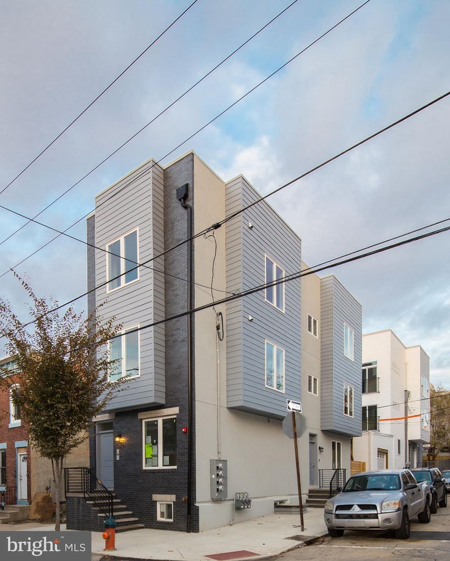 Beautifully appointed 2 bed/2 bath rental in a newer construction corner property in booming Brewerytown available for April. The handsome kitchen is equipped with stainless steel appliances including a gas range, microwave oven, refrigerator, and dishwasher; stylish Ultra-Craft cabinets, quartz countertops, and tiled backsplash. Energy-efficient mechanical systems, laundry closet including washer and dryer, and beautiful sparkling tiled baths. Walking distance to Aldi supermarket, local restaurants, urban boutique stores, and Fairmount Park.