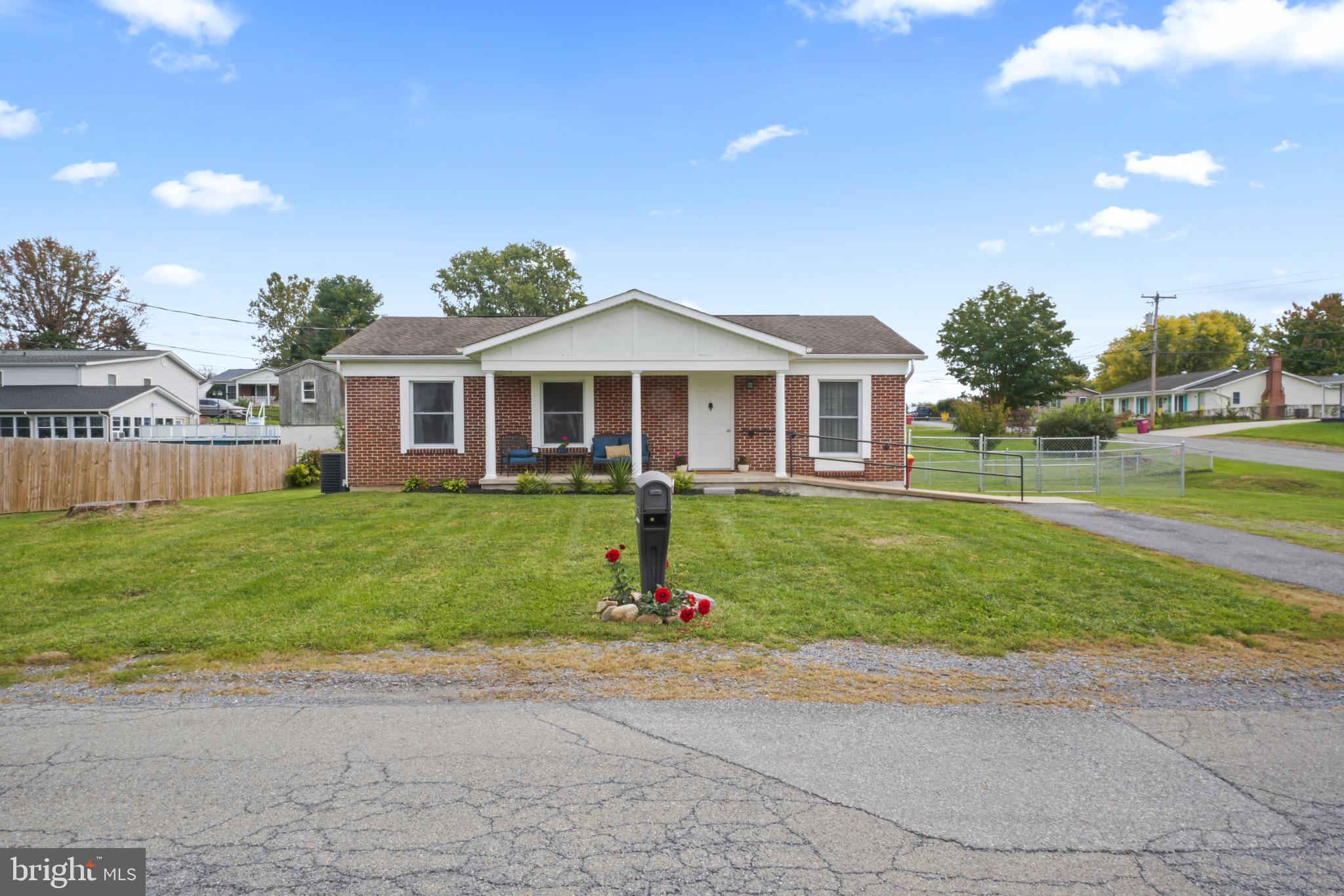 Welcome to this beautiful single-family ranch home, featuring 3 bedrooms and 1.5 baths situated on a spacious fenced in lot with no HOA! The interior of the home recently updated, showcasing hardwood flooring throughout and a kitchen with an extended layout for additional cabinets and counter space.
The home is equipped with newer windows, HVAC system, and a waterproofing system installed in the basement that includes a transferable lifetime warranty. Additional updates include a brand new 220 electrical panel and an exterior meter, along with various other electrical improvements. Basement has a partially finished shop space separated from basement. Don’t miss the opportunity to schedule your showing today!
