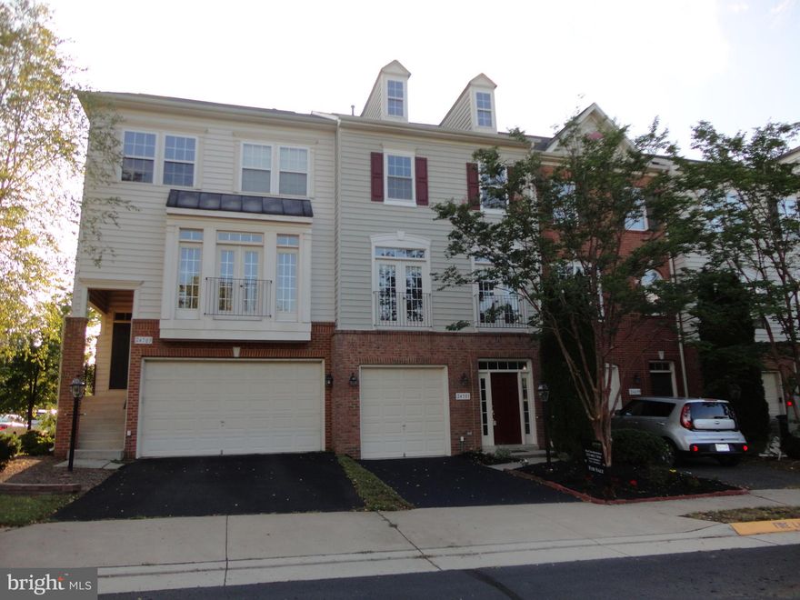 Move in Ready Home .. Fully Upgraded .. Location .. Location ..  Absolutely Excellent Home in most sought after Stone Ridge, the perfect opportunity to own a stunning Oversized 1 car garage home with 2440+ Sq ft with all levels bump out extensions on all 3 Levels. Beautiful and Gorgeous Stunning Townhouse with open floor plan. Upgraded Premium Solid Bamboo Flooring (durable, scratch and dent resistant) on Entire Main level Open Floor plan with Crown molding, New Premium upgraded Carpets Installed wall to wall covered. Excellent Dream kitchen and dining with Wainscoting trim work upgraded Granite counters with upgraded brand new stainless steel appliances walks out to an excellent Huge Trex deck, Spacious Rec Room with Half Bath walk out to Rear Fenced Yard. Spacious Master with Walk In Closets with sitting area & Large upgraded Master Bath. All bath upgraded with new granite counters. Upgraded Dual Zone HVAC system that improves efficiency for Cooling/Heating. All 3 Levels have been upgraded with LED Recessed lights. Visit www.stoneridgehoa.org for community information. This home is located at walkable distance to Park and Ride to DC and Metro Station, Gum Spring Library, New Stone Springs Hospital, Physicians offices, Shopping and minutes from Route 50 and Route 606. This home is move in ready and located in a community loaded with amenities including an outdoor pool, a club house, private lake, walking/jogging trails, exercise room, sports courts, playgrounds, Nearby Harris Teeter, Walmart, Target, Costco, Dulles International Airport, future Silver Line Metro and so much more! Tour Today