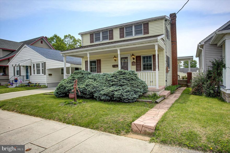 Charming, cozy, and full of potential! Welcome to 502 South St. Home has solid construction and a surprisingly spacious layout. Main‑level offers a primary bedroom and full bath, a bright living room, separate dining room, and a bonus room ideal for an office or extra storage. The kitchen features solid wood cabinetry, existing appliances, and durable laminated countertops, ready for your personal touch. Upstairs includes two additional bedrooms plus a versatile walk‑through room that can serve as a den, play area, oversized closet, or extra sleeping space. Updates over time include newer windows, doors, and roof (dates unknown but clearly more recent than the home’s age). The full unfinished basement provides abundant storage, open space, and a half‑bath area for future possibilities. Outside, enjoy a spacious yard, rear deck, two‑car detached garage, and off‑street parking via a quiet, low‑traffic alley. On street parking available out front- great for guests and a quick drop off. With a few cosmetic updates, this gem could truly shine. Located in a peaceful area close to shopping, dining, and medical services, it’s a convenient and comfortable place to call home. Sellers have never lived in the property and purchased it from an estate; inspections are welcome, but the home is being sold **as‑is**, with a quick closing possible. Opportunity is knocking—let’s talk about making this your next home!