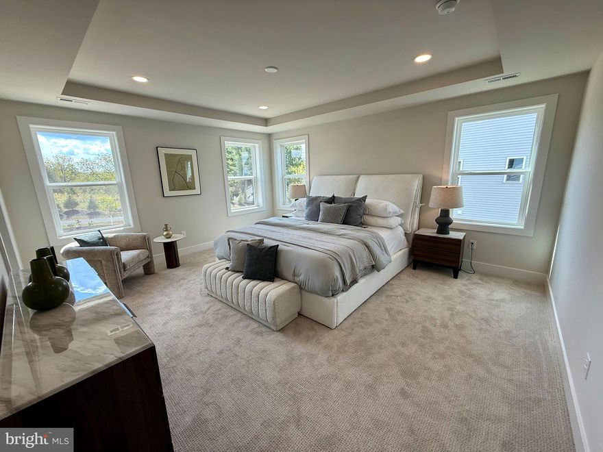 Welcome to this beautiful quick move-in home in the sought-after Hearthfield community of Royersford, within the award-winning Spring-Ford School District and ready for immediate delivery. The inviting foyer opens to an expansive open-concept layout designed for both everyday living and entertaining. A large fifth bedroom on the first floor offers the flexibility to serve as a second primary suite, while a dedicated office provides the perfect work-from-home space. Upstairs, four additional bedrooms are complemented by a spacious loft, creating a versatile second living area for relaxation or play. A newly added deck opens to a very large rear yard, offering plenty of room for outdoor gatherings and activities. With its thoughtful design, generous living spaces, and prime location near major highways including Routes 422 and 202, the Pennsylvania Turnpike, and I-76, this home delivers comfort, convenience, and style in one of the area’s most desirable communities. **Pictures are of a different home but same floor plan.