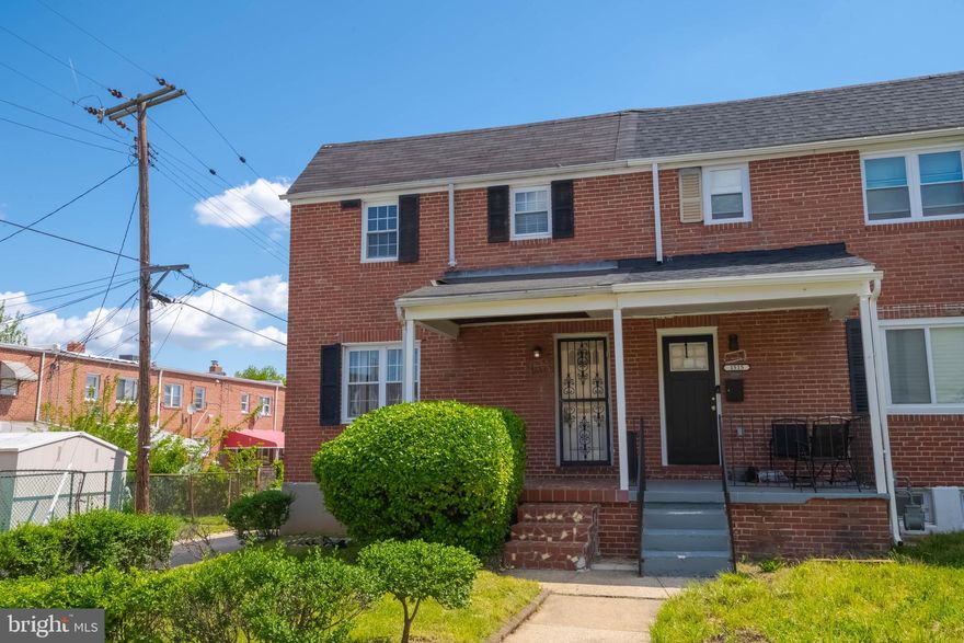 Standing prominently on a corner in the Berea community, 1517 N Potomac Street represents a classic Baltimore end-unit rowhome primed for its next chapter. For the investor seeking a high-potential asset or the first-time buyer ready to trade rent receipts for a deed, this property offers a clear path to building immediate equity.

Being an end-unit, the home benefits from additional light and a sense of openness that traditional interior units lack. The interior layout features three bedrooms on the upper level, anchored by a full central bathroom. The floor plan provides a solid foundation for modern updates, allowing a buyer to customize the space while increasing the home's market value.

The lower level adds significant utility to the home. Unlike many standard city rowhomes, the basement is equipped with a second full bathroom. This setup creates a perfect footprint for a guest suite, a private home office, or a secondary living area, giving the home a level of flexibility that is highly sought after in the 21213 zip code.

Outdoor convenience is the standout feature here. The rear of the property includes a fenced backyard that leads to a private concrete driveway. 

1517 N Potomac Street is more than just a residence; it is a strategic opportunity. With its functional 3-bedroom/2-bath configuration and the rare addition of off-street parking, this home is ready for a vision that turns its solid bones into a modern Baltimore standout.