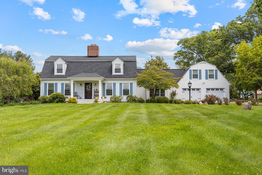 Offer deadline Friday, 6/6 at 5pm.  Gorgeous 4.75 acre property with an outstanding home including a sunroom, finished basement, garage apartment and more! Discover comfort, space, and style in this beautifully maintained 4-bedroom, 3.5-bathroom Dutch Colonial featuring wood flooring throughout. This inviting property blends classic charm with modern convenience, perfect for today’s lifestyle.
The large living room features custom built-in shelving, perfect for showcasing your favorite books or décor. The kitchen includes a cozy breakfast area and opens to a formal dining room, ideal for gatherings large or small. Step into the sunroom for year-round enjoyment, leading to a newly updated patio that’s perfect for outdoor entertaining. All framed by stunning views of preserved farmland.
The dedicated office/den with a private half bath provides a quiet and functional space. Downstairs, the finished basement boasts an exercise room, a comfortable sitting area, more built-in shelving, ample storage, and its own outside entrance. Ideal for guests or multi-generational living.
As a bonus, the home includes a garage apartment complete with a full bathroom, perfect for guests, in-laws, or rental income potential. The beautifully landscaped property features a 30'x30' nursery in the back. A large 2-story pole barn built in 2012 offers excellent space for equipment, hobbies, or storage. 2 ½ acres in in the back  is fenced in with tri-mesh horse fence and has 3 gates.. Horses are welcome!
This gem has it all, character, function, and flexibility. Don’t miss your chance to make it yours, schedule a private tour today!