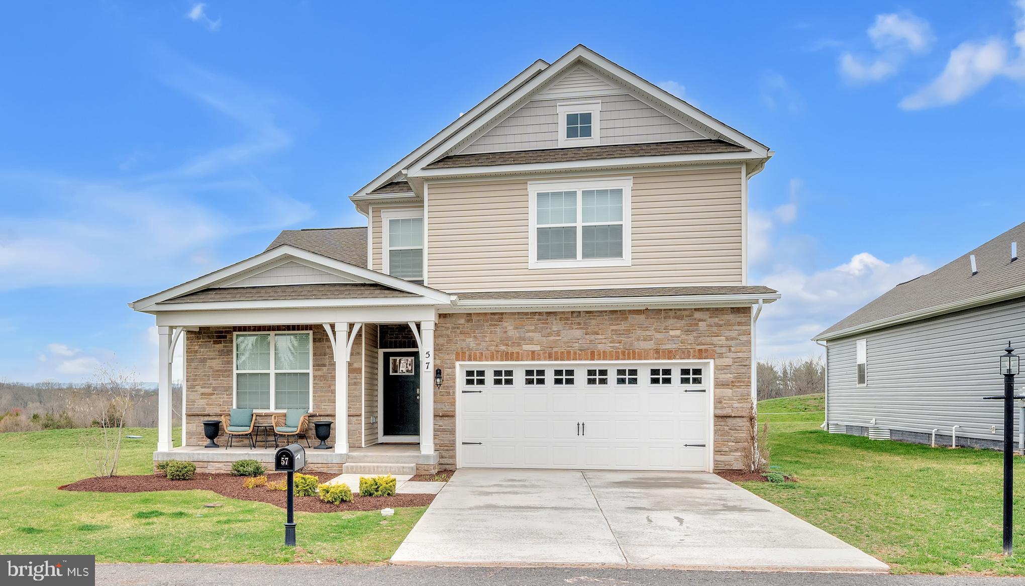 This Stunning Newly Built Home in The Retreat at the Links of Gettysburg is what you have always been looking for. 5 Bedrooms and 4 Bathrooms and almost 3000 Sq of finished space, and community takes care of grounds. This home is a show stopper! Open floor plan with 2 bedrooms including the primary bedroom, with walk-in closet on the main level. Main level laundry, luxury vinyl flooring, large gourmet kitchen, with gorgeous quarts countertops, huge island and pantry. Enjoy the incredible views from you living room or while siting on this serene deck overlooking the Links of Gettysburg Golf Course right outside your backdoor! Community includes, lawn care, club house, breathtaking inground pool, clubhouse, basketball courts, tennis courts and more. Upper level has 2 bedrooms with shared bathroom. Lower level has a fantastic family room, massive 5th bedroom and full bathroom that offers tons of additional space.
