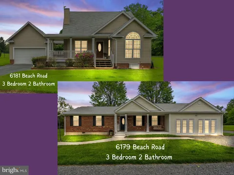 6179 & 6181 Beach Road, Midland, VA MLS: VAFQ2016602