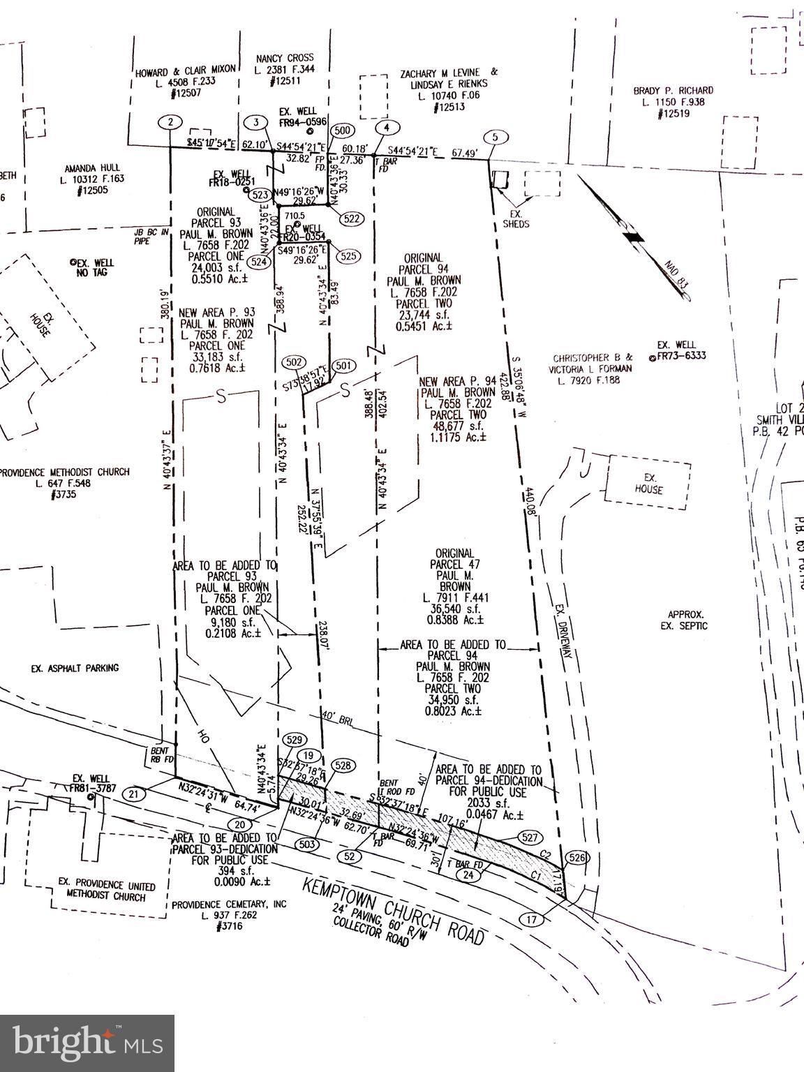 KEMPTOWN CHURCH ROAD LOT 2