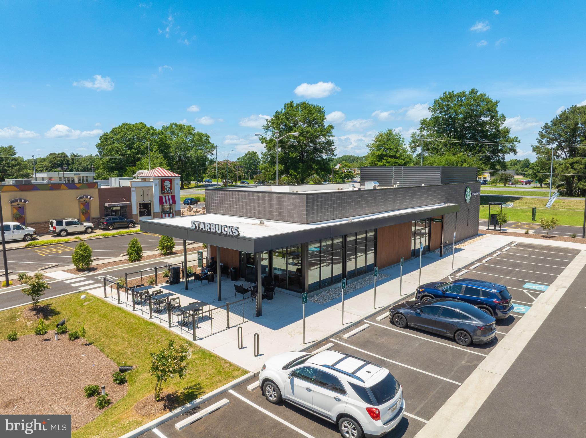 Brand new Starbucks (Nasdaq SBUX) for sale with a 10 year lease! Offered at a 6.33% cap rate, this single tenant, free standing pad fronts Maryland Route 50 - the major East / West travel corridor that stretches from the Baltimore/DC metro areas all the way to the Ocean City beaches on the east coast. Average traffic counts are 19,642 vehicles per day with higher traffic counts during the summer months due to beach travelers. The store opened for business on April 17, 2025 and rent commences August 15, 2025 with the initial term running through 2035. This highly visible, highly trafficked site sits adjacent to a dual Taco Bell / KFC and in front of a mixed use 194,000 SF shopping center known as Oak Ridge Commons including a 58,000 SF church complex driving additional retail traffic several days per week. Contact the listing broker for more details. Lease available for review with a signed NDA and satisfactory LOI.