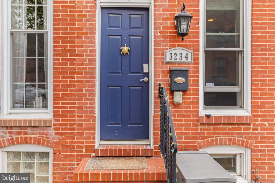 Discover this stunning 4-bedroom, 3.5-bathroom home in the heart of Canton, steps from the square... LOCATION, LOCATION, LOCATION! Private parking pad AND rooftop deck AND ASSUMABLE VA LOAN! Step inside for a spacious 14 ft wide layout featuring an open-concept main level, exposed brick accent walls, gleaming hardwood floors, and a convenient powder room. The chef’s kitchen has stainless steel appliances, granite countertops, and ample cabinetry for all your storage needs. Upstairs, you'll find a rare layout with three generously sized bedrooms and two full bathrooms. The fully finished lower level offers a versatile fourth bedroom or additional living space, a full bath with a luxurious walk-in shower, and abundant storage. This home has been meticulously maintained and boasts a newer roof (2021). With private parking and a rooftop deck showcasing breathtaking city skyline views, this property truly has it all!