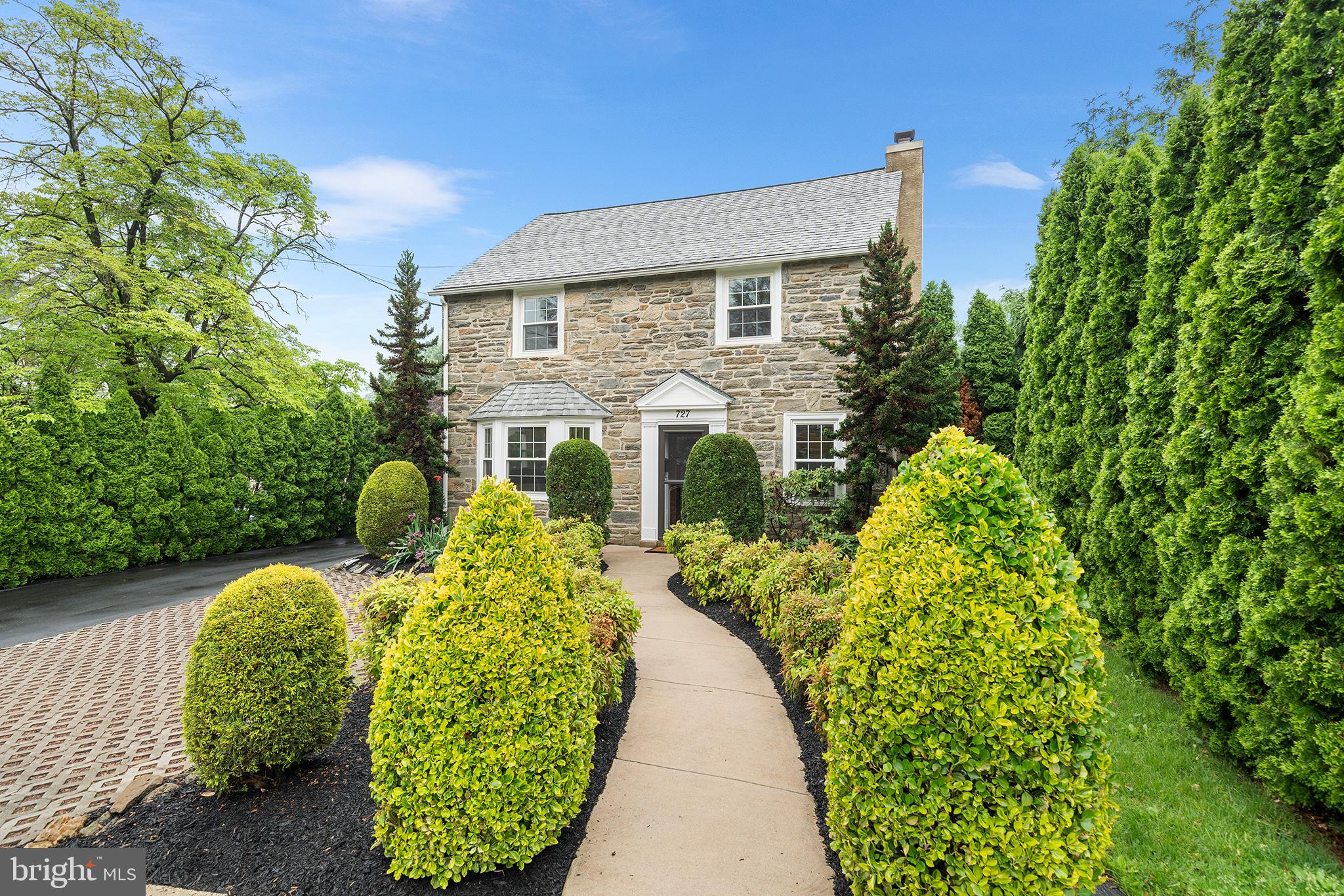 Don’t miss out on this gem in the desirable Penfield section of Haverford Township! 4200 Total finished sq footage, with 4 Large Bedrooms, 3 ½ baths, 1st floor laundry, Custom Blinds throughout, Dual AC/ Heating systems, including Infrared heating system to kill up to 98% of germs. All updated electrical inside and out, plumbing and new roof, with a tankless Jacuzzi hot water heater, and recently refinished hardwood flooring. This home has tons of storage space, including ample attic storage, custom cabinetry in the basement including a new 500lb built-in safe. The oversized Master Suite includes an attached office/nursery, raised ceiling with a large sitting area overlooking the beautiful, landscaped yard through several oversized windows and boast an extra-large master bath with a double walk-in shower, jacuzzi tub, and custom double vanity with travertine countertops. There is a custom walk-in closet large enough to share. Everything about this home is large, from the oversized sitting room leading to a large gourmet kitchen with a 9’ island and custom solid wood cabinetry and updated appliances including a dual oven/stove with gas cooking and electric baking for the best of both worlds. The private backyard is an entertainer’s dream. It includes a beautiful concrete heated pool, with a massive waterfall and ample sitting areas paved with beautiful Philadelphia field stone. New pool filter and motor. The landscaping gives a resort feeling where you’ll want to spend all your time. The pool has a new pool led light. The home has a 12x12 seepage pit underground to remove rainwater and for backwashing the pool and gutters run underground to pit. Surround sound speakers to play all your custom music while lounging in your pool. There are great views throughout this resort feeling home, you’ll forget you’re in the suburbs. It includes parking for up to 6 vehicles on a newly sealed driveway, and steps to the Norristown High Speedline for easy access to the city. You have to see this home to believe all that comes with it. Too many upgrades to mention and the owners spared no expense. This home is move-in ready and will not last.