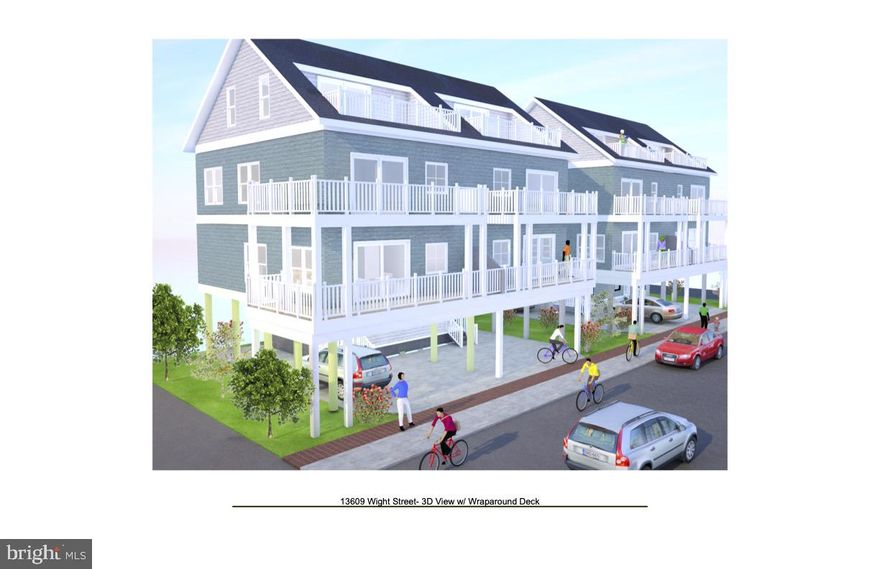 Location, Location, this has its all, first lot off the ocean , REDESIGNED    4 units 2 duplexes ,best views in town , 3 Level townhomes, with 3 bedrooms with LARGE LOFT,   and 3-1/2 baths, get in early get the best locations  

Construction is underway  

Taxes to be verified by agents or buyers, condo fee is estimate