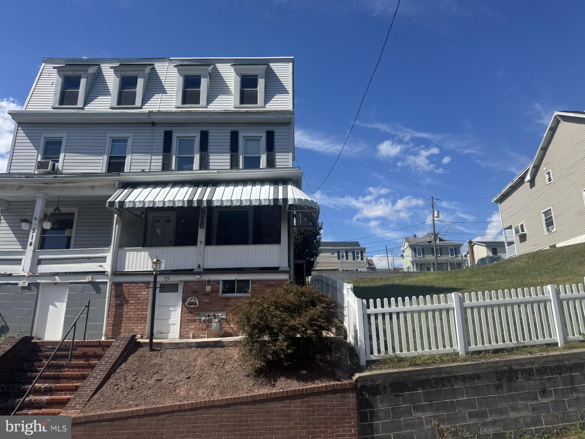 Well Maintain 3-bedroom twin with finished attic. Fenced in yard with garage. Patio off of Modern eat in Kitchen with dishwasher. Economical gas heat. Plenty of on street extra parking. Pottsville Schools, Close to both Hospitals and RT 61. See Pics.