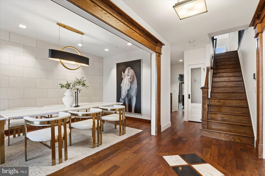 A rare opportunity to own a truly substantial Capitol Hill residence — two historic homes seamlessly combined to create a singular, curated estate defined by scale, flow, and architectural distinction.

The gallery living space is expansive & thoughtfully composed — designed to feel both elevated & inviting. Its generous scale allows it to function beautifully as a comfortable living room while easily accommodating larger gatherings. 

The dining room is an inviting, sophisticated space that feels both intimate & refined — the perfect setting for elegant dinners & effortless entertaining.

The family room offers a warm, comfortable counterpoint to the home’s larger entertaining spaces. Its flexible layout allows it to function beautifully for everyday use or as a natural extension of the home when hosting, providing additional space for guests.

Many homes claim to have a “chef’s kitchen,” but few deliver at this level. This is a truly exceptional, restaurant-grade space — featuring a Southbend massive cooktop, oven and range hood. Traulsen double refrigerator & separate freezer. Additional Alto-Shaam oven as well as Hobart and Bosch dishwashers. Designed to handle everything from everyday meals to large-scale entertaining and catered events, it offers a level of capability and presence that is genuinely hard to replicate.

The primary suite is impressively scaled & offers a comfortable sense of space.  In addition to the main sleeping area, it includes a private sitting room & a dedicated dressing room. The bathroom is well-executed, featuring custom tile work and a large steam shower.

he second and third bedrooms are both generously -proportioned and include abundant windows .  Each features its own en-suite bath with distinctive designer details.

Currently styled as a striking home office, the library is a standout space defined by a dramatic domed skylight that fills the room with natural light. The built-ins add presence and structure, creating a setting that feels intentional and commanding — well suited for focused work or high-level meetings. Its size and layout also offer flexibility, with the potential to convert back into a fourth bedroom if desired.

The lower level offers an expansive, impeccably-designed space dedicated to entertaining. Anchored by a full bar & an impressive 1,300-bottle climate controlled wine cellar, it’s ideally suited for hosting — from casual gatherings to more curated evenings with friends & guests.

The carriage house offers a bright, inviting space that provides a true sense of privacy from the main residence. It’s ideal for hosting guests who appreciate their own separate retreat. 

The back terrace takes full advantage of the home’s rare double lot, offering a generous outdoor space that feels both private and expansive. Outfitted with a built-in grill and Green Egg, it’s ready for casual weeknight dinners to a full evening of hosting. Distinct areas for dining and lounging, allowing the space to shift easily between lively gatherings and more relaxed, everyday use.

The home is further distinguished by a collection of rare features that elevate both convenience & daily living — including an elevator, a rooftop deck with an outdoor shower, & the benefit of a two-car garage plus two additional dedicated parking spaces. A Savant AV system is integrated throughout, allowing for seamless control of lighting, sound, & media.

Set in one of Capitol Hill’s most prestigious enclaves, this is a home for those who value presence, privacy, & a sense of individuality. It will appeal equally to those seeking a distinguished long-term residence or to those whose lives revolve around connection, influence, & entertaining at a high level. With its rare scale, thoughtful design, & unmistakable character. This is a property that stands apart from the expected & speaks to buyers who appreciate quality, intention, & living in a home that truly stands on its own.