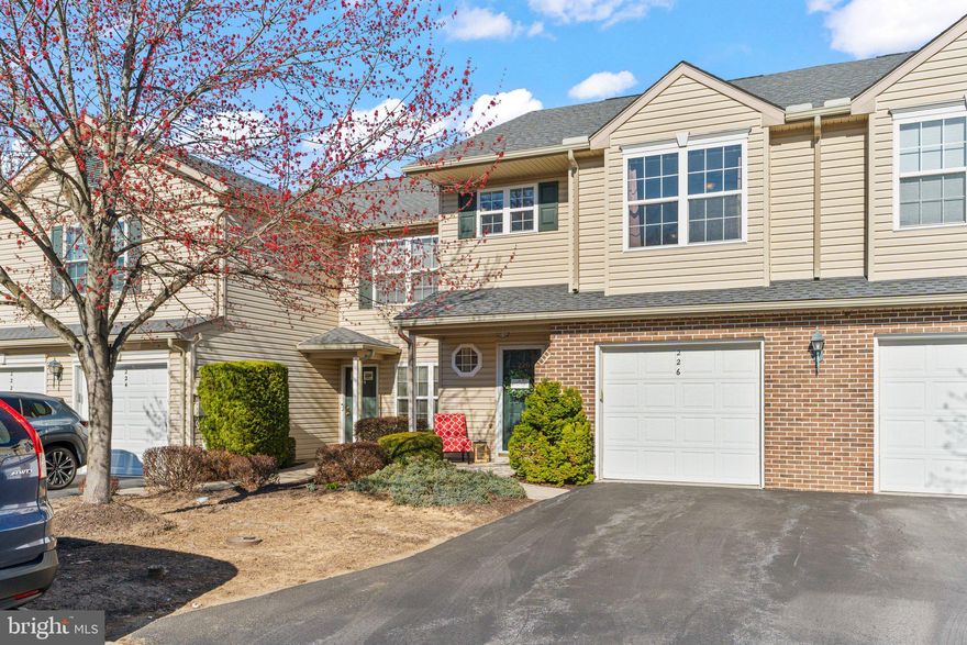 Charming 3-Bedroom Townhouse Near Penn State Hershey Hospital & Amenities.
Welcome to this beautiful 3-bedroom, 2.5-bath townhouse, ideally located just minutes from Penn State Health Milton S. Hershey Hershey Medical Center, Lower Dauphin schools, and all the shopping, dining, and entertainment options Hershey and Harrisburg have to offer.
This well-maintained home features an open-concept living area, natural gas fireplace, a large kitchen, and a cozy dining space perfect for entertaining. The spacious primary suite on the second floor boasts a walk-in closet and a private full bath while two additional bedrooms share another full bathroom. Plus you have the added benefit of second floor laundry. A convenient half bath is located on the main floor for guests.
Enjoy maintenance-free living with a private patio that backs to open space, attached garage, and access to community amenities. With easy access to major highways, this home is perfect for medical professionals, families, or anyone looking to enjoy the best of the area.
Don’t miss out—schedule your showing today!