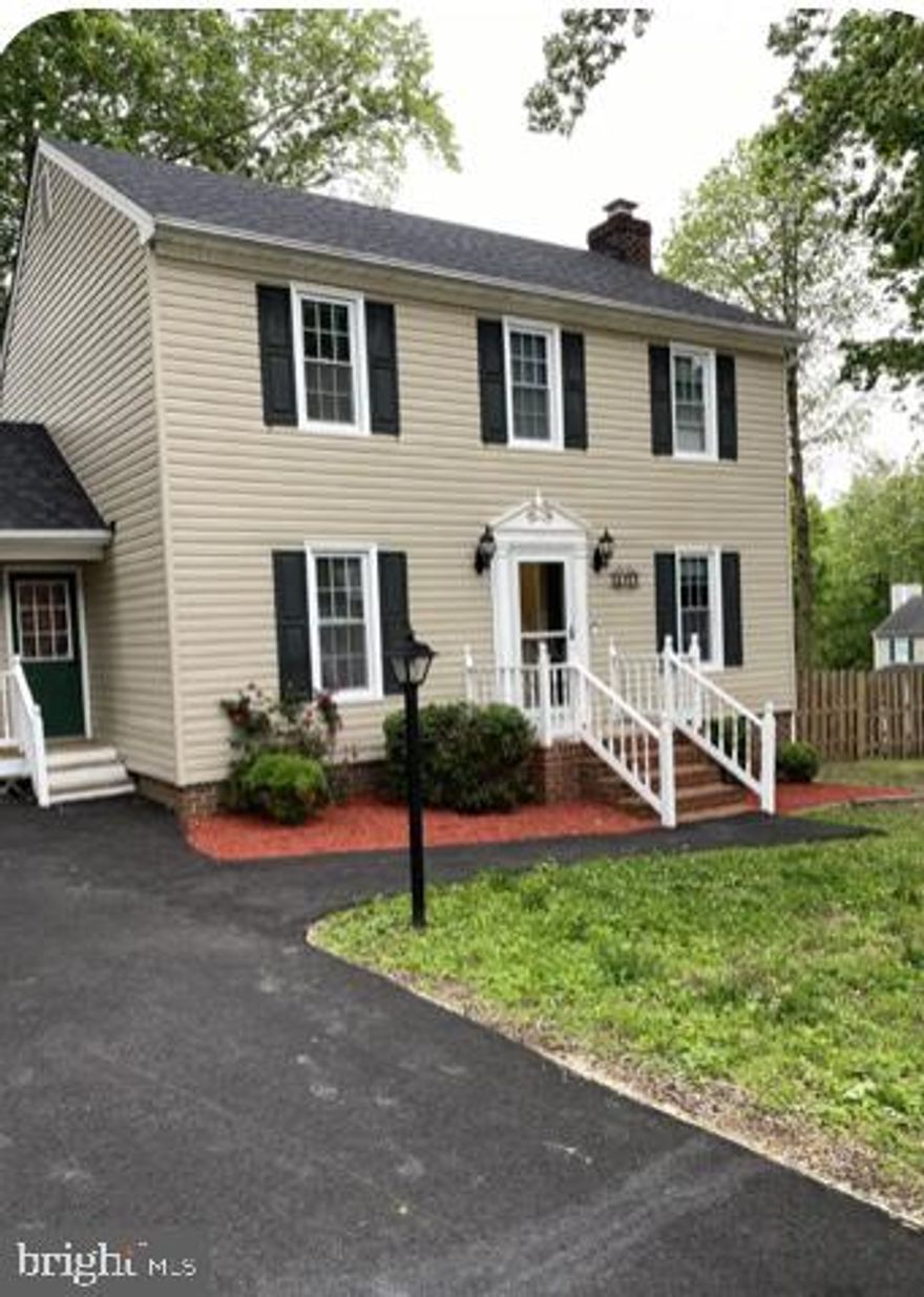 Welcome all potential tenants. Animals are accepted.  Step inside and be greeted by an inviting Living/Family room with a cozy fireplace. The spacious formal dining room is ideal for hosting dinner parties or special occasions, and the beautiful kitchen is a chef's dream with stainless steel appliances and elegant granite countertops. Upstairs, you will find a large master bedroom with a spacious walk-in closet and a private bath, providing a private retreat for relaxation and rejuvenation. One of the standout features of this home is the fully fenced-in backyard and new deck, perfect for entertaining guests.  Under 3 years old electric water heater and dual HVAC system, Paved driveway for convenient parking, Updated laundry room for added convenience, Crown molding and new floors on the first floor, Stainless steel appliances and granite countertops in the kitchen, large master bedroom with walk-in closet and private bath, fully fenced-in backyard and deck. This home is available starting October 1, 2025. This property can only be shown with a Real Estate Agent.