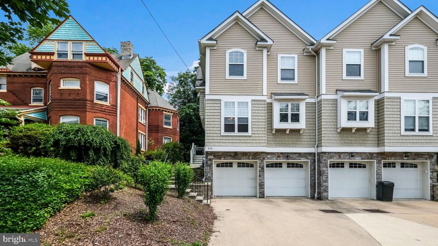 MEDIA BOROUGH RENTAL. This absolutely stunning, newer Victorian twin home in Media Borough offers 4 bedrooms, 2 full baths and 2 half bath,  within walking distance to train with over 2,200 square feet of living space. Situated in the heart of Media and close to everything, this home features three levels of living space, a two-car garage with additional driveway parking, and proximity to the train station and downtown Media. The first floor includes a dining room, a living room with sliders to a large rear deck, and a luxury eat-in kitchen with granite countertops, stainless steel appliances (including a refrigerator, dishwasher, microwave, range, and beverage center), an island, and a pantry closet. The interiors are elegantly finished with Brazilian Cherry hardwood flooring, crown molding, chair rail, and wainscoting. The master bedroom boasts a large walk-in closet and a luxury master bath with a soaking tub, shower, and double vanity. The hall bath features a double bowl vanity and a tub/shower combo. Additional highlights include central air conditioning and interior access to the garage plus Bonus room in lower level.