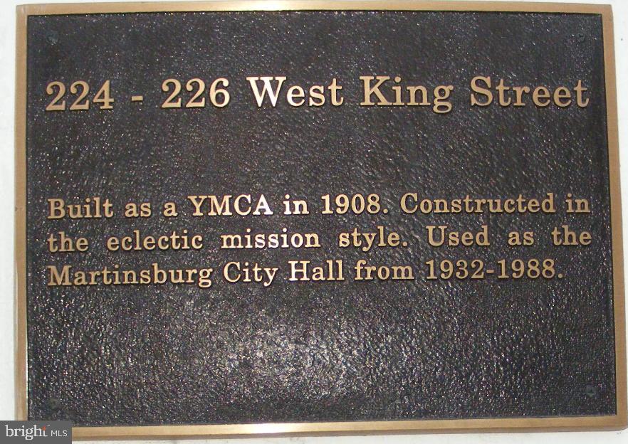 MARTINSBURG DISTRICT - Commercial Sale