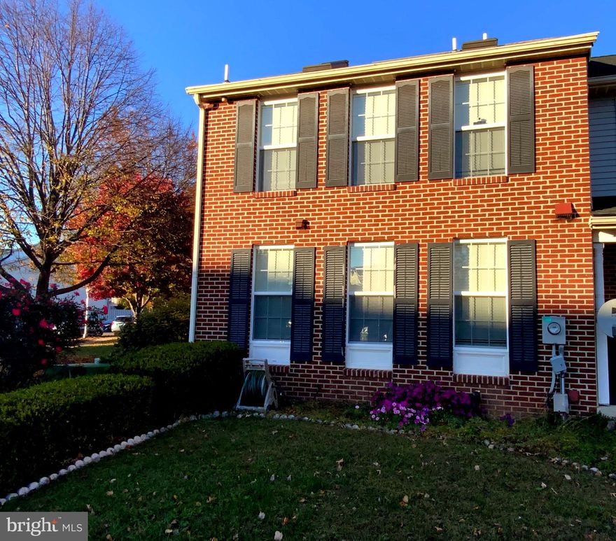 Beautiful, renovated End Unit 3-level Townhouse in Overlook subdivision. It has fresh neutral paint throughout, new carpet installed, new floors, new fence, New HVAC System, New air ducts, a 1-year-old water heater unit, New windows, and New storm doors. almost Everything is updated throughout the house.
The main level offers an Updated kitchen with granite countertops, new appliances, cabinets, and a garbage disposal. Separate and spacious dining and living area, step out through glass doors to your private deck that gives space needed to relax and is perfect for hosting family gatherings. The half-bathroom on the main is updated with a new quartz vanity top, toilet & fixtures.
Upstairs you will find 3 bedrooms and 2 baths. The master suite with vaulted ceilings with its own bathroom with granite vanity top with new light fixtures new shower, new toilet. The  upstairs full bathroom in the hall with quartz vanity top, new toilet, new shower with new tub and shower head, and new light fixtures
The finished lower level offers a walk-out to the rear back yard with a family room, storage room, washer/dryer, and bathroom with marble vanity top and fully fenced-in yard. Two assigned parking spots. Located next to Overlook Park. A few blocks from bus #10. Direct access to 15, 70, 40, and 270. Close to commuter routes, parks, shopping, restaurants, and downtown Frederick. It’s move-in ready and a must-see!!