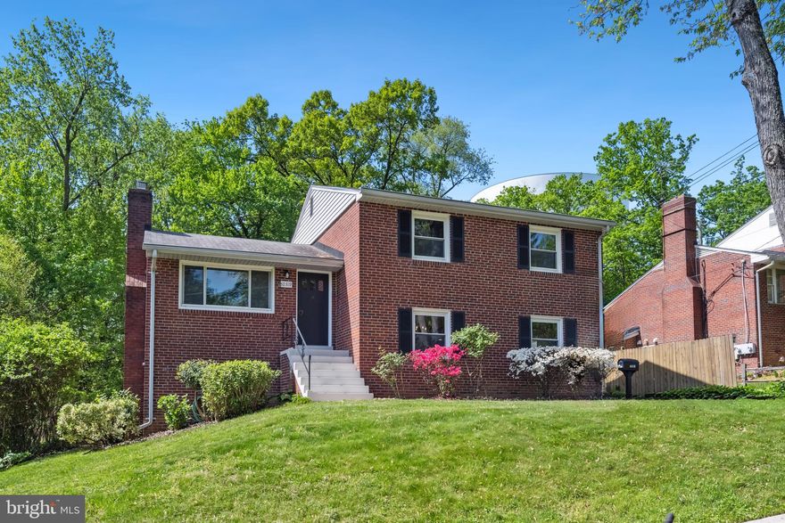 Come check out this wonderful home in the desirable Fairfax City location! Right next to GMU, the Judicial Center, restaurants, shopping, Metro & minutes from downtown Fairfax. Everything at your fingertips!  The quiet tree lined street is certainly a nice welcoming! Come on inside though and you will instantly feel at home.  This Move in Ready, 4 level retreat has been freshly painted from top to bottom and includes  tons of nice updates and features!  You will find 3 large bedrooms on the upper level and a renovated full bath. The 3rd level offers a large living room area with a picture window and a charming wood burning fireplace.  The second level has an open concept living set up, to include a spacious updated eat-in kitchen with newer appliances, corian counters and recessed lighting. 
 Adjacent is the combination family and dining room, perfect for entertaining!  To  complete this level is another full updated bathroom.  Lastly, head down to the walkout lower level bonus room area which  could easily be transformed into an office, mancave or playroom.  Additional space serves as the laundry room & storage! Head outside to the fantastic large level lot with a deck and a storage shed.   Oh the possibilities! Such a charming property. Come check it out!