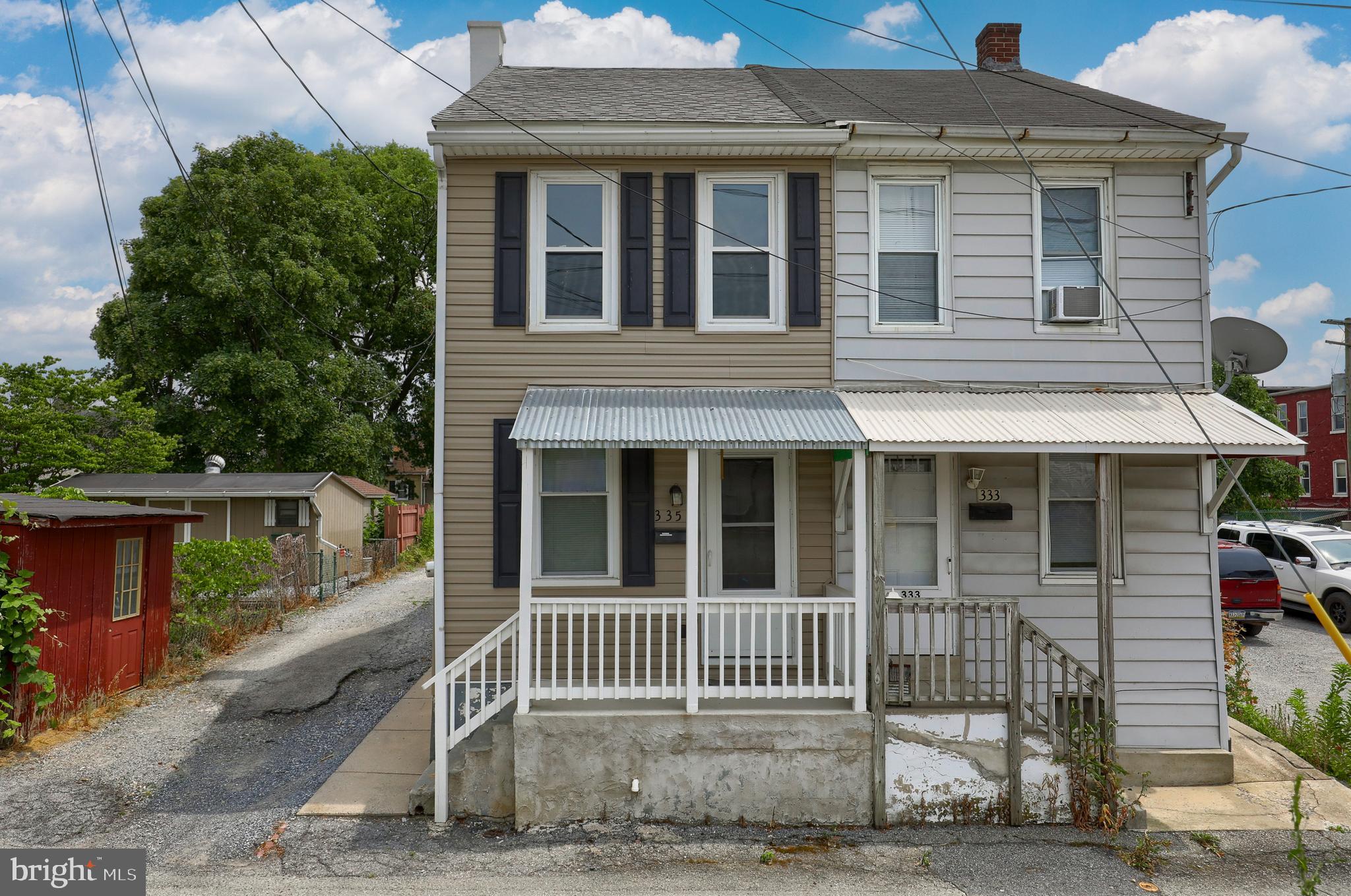 No sliding scale or esclating offers.  Move right into this completely renovated semi in the heart of thriving Columbia!  Walk to shopping, Craft breweries , the NW Rivertrail and the beautiful Susquehanna River.  Mostly maintenance free, all hardwood and ceramic tile flooring too.  Gas heat and get this.....cool Central Air Conditioning.  There is a level fenced yard, second floor laundry as well as a 2nd floor dressing room or office.  Dressing room or office could be 3rd bedroom with privacy violation, Neat as a pin!  Call now before it's too late!