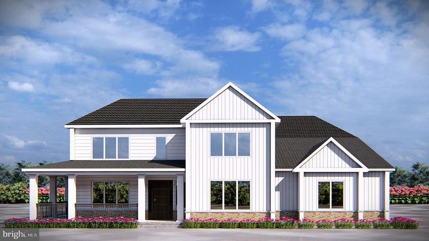 This to-be-built custom luxury residence by Hascon LLC presents a rare opportunity to
create your dream home in the highly desirable Goshen Estates community of
Gaithersburg. Perfectly sited on a 1.5-acre homesite, this estate will showcase over
6,520 square feet of thoughtfully designed living space, with 5 bedrooms and 5.5
bathrooms, offering the ideal combination of elegance, comfort, and privacy.
The home will feature a classic exterior blending brick, stone, and board-and-batten
siding for enduring beauty. A covered front porch (per plan) sets a welcoming tone,
while an attached two-car garage will be pre-wired for an opener. A professionally
landscaped will frame the property, ensuring a grand first impression. Durable IKO
Dynasty or CertainTeed roof shingles will provide both style and longevity.
Upon completion, the residence will feature 10-foot ceilings on the main level and 9-foot
ceilings on the upper level, accentuating the home’s open, airy feel. Interiors will be
finished with Sherwin Williams designer paint, LVT/SPC flooring throughout the main
spaces, and Dal-Tile ceramic flooring in baths and laundry areas—creating a seamless
balance of luxury and durability.
Designed for culinary excellence, the kitchen will include:
• Granite countertops with designer cabinetry
• A premium stainless steel appliance package: refrigerator, double wall
oven, cooktop, microwave, and dishwasher
• Stainless steel double-bowl sink with Moen fixtures
This layout is ideal for both everyday living and entertaining on a grand scale.
The future owner’s suite will serve as a true sanctuary, featuring:
• Expansive walk-in closet
• Granite-topped dual vanity with tall mirrors
• Moen faucets and luxury finishes
• A low-maintenance Kohler Sterling shower
Every detail is designed to provide a spa-like experience at home.
All secondary bedrooms will include en-suite or adjacent baths, each appointed with
granite vanities, Dal-Tile flooring, and water-saving fixtures—delivering consistent luxury
throughout the home.

Set within the prestigious Goshen Estates of Gaithersburg, this property offers an
exceptional lifestyle—private acreage combined with close proximity to shopping,
dining, top schools, and major commuter routes.
Images shown are renderings for illustrative purposes only. Home to be built per
builder’s plans and specifications.