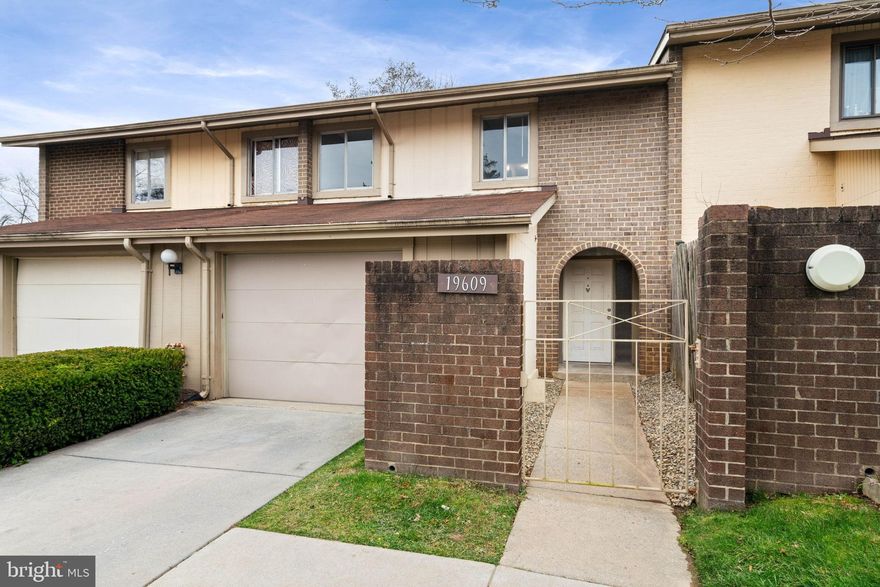 Welcome to 19609 Brassie Pl, a beautifully and fully renovated 1,821 square foot condo townhome offering 3 bedrooms and 2.5 bathrooms in the heart of desirable Montgomery Village. This stunning home has been meticulously updated from top to bottom, providing a fresh and luxurious living experience.

Step inside to discover a world of contemporary elegance with new LVP flooring gracing most of the home. The heart of this home, the kitchen, is a chef's dream featuring all-new appliances and exquisite marble countertops, perfect for culinary creations and entertaining guests. Each bathroom has been transformed with beautifully tiled showers complete.

Beyond the interior, the outdoor landscaping has been fully redone - the private back patio provides an ideal space for outdoor enjoyment, perfect for relaxing or hosting gatherings.

Residents of Montgomery Village enjoy access to a wealth of community amenities through the MV Foundation membership, including multiple pools (one heated!), playgrounds, tennis and pickleball courts, basketball courts, jogging and biking trails, and the picturesque Lake Whetstone with its own dock.

Conveniently located just minutes away from shopping centers, restaurants, major commuter routes (I-270, I-495), and public transportation with easy access to the Shady Grove Metro, this home offers both tranquility and connectivity.

This is a truly move-in ready property that combines modern luxury with community charm. Don't miss the opportunity to make 19609 Brassie Pl  your new home! Schedule your showing today.