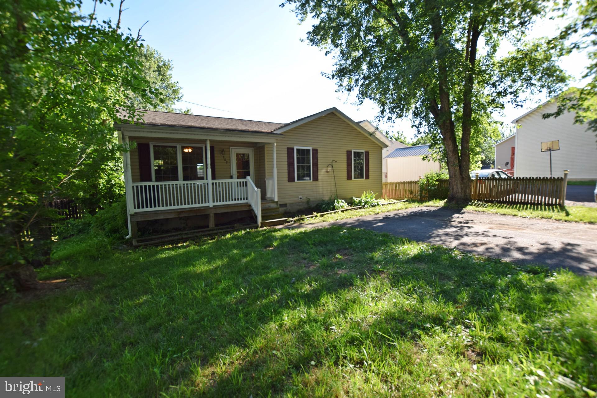 ****New Roof will be put on*****This 3-bed, 2-bath rancher is one story living at its finest. Open floor plan offers clear sightlines from the front porch to the backyard. Home is situated on a fenced in flat lot with mature trees making it the perfect home for entertaining. Whether you are looking for a starter home or a forever home, this property checks all of the boxes.