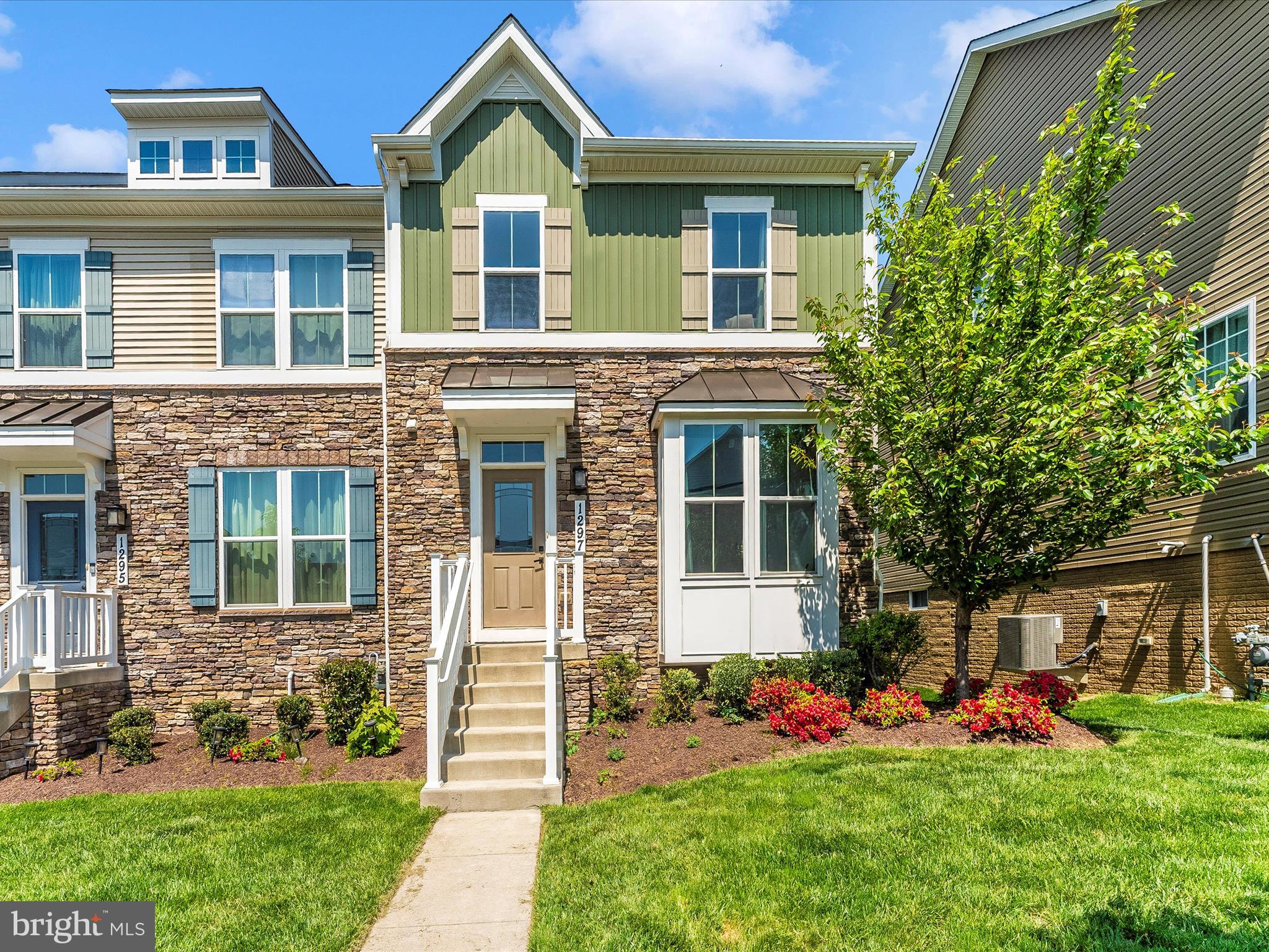 Presenting a Gorgeous End Unit Town Home Loaded with Features and Upgrades! Located in the amenity-filled community of Brunswick Crossing, this home has easy access to commuting routes RT15, I-70/27,0, and MARC train. Upon entering, you'll be greeted by a foyer that leads to a spacious family room. The gourmet kitchen/dining area includes hardwood floors, stainless steel appliances, granite countertops, an island, a pantry, and upgraded raised panel espresso cabinets. A conveniently located half bath completes the first floor. On the upper level, the expansive primary bedroom features a walk-in closet, decorative tray ceiling, a spa-like owner’s bath, stall shower, linen closet, and double vanity sink. Laundry is a breeze with the washer and dryer conveniently located on this floor, along with two additional bedrooms and a full bath. The walk-out basement includes a large finished recreation room and a rough-in bath. This community's resort-style amenities boast walking trails, tot lots, swimming pool, community center, fitness center, communal gardening, and so much more! Remaining Builder Structural Warranty Included. Plus a $2,500 Carpet Replacement Credit