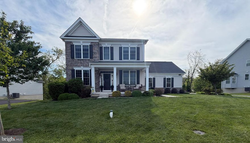 Welcome to 1012 Iron Works Rd in Kimberton Glen, a beautifully maintained and thoughtfully upgraded 4-bedroom home built in 2019 that combines modern design, flexible living space, and numerous custom improvements throughout. This bright east-facing home features an open and inviting layout designed for both everyday living and entertaining, with spacious living and dining areas flowing naturally into the heart of the home. The kitchen offers upgraded cabinetry, upgraded appliances, abundant storage, generous workspace, and an ideal setup for gathering with family and friends. A dedicated office and flex space provides room for working from home, hobbies, reading, creative use, or additional living needs. Upstairs, the primary suite offers a relaxing retreat with a spacious closet and bath featuring dual vanities, soaking tub, and glass-enclosed shower. Additional bedrooms provide flexibility for guests, family, fitness, or changing lifestyle needs. The finished walkout lower level with a half bath adds substantial additional living space and is perfect for entertaining, recreation, media use, fitness, or gathering areas. Outside, thoughtful upgrades continue with a professionally installed retaining wall that expands usable outdoor space and enhances functionality. Additional improvements include a finished garage floor, ultra-quiet upgraded garage door openers, permanent exterior Govee smart lighting, and a Husqvarna Automower robotic mower system included with the home, allowing automatic lawn cutting and helping make outdoor upkeep easier. Located near downtown Phoenixville restaurants, breweries, shopping, parks, recreation, and commuter routes, this move-in ready home offers the combination of modern convenience, functional living space, and thoughtful upgrades throughout.