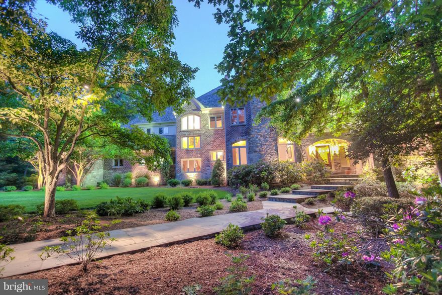 Tucked away in an expansive private setting, this Lake Tahoe inspired custom-built estate offers true resort style living while maintaining all the comforts & convenience of a close-in home. With generous sized rooms & a well thought-out floor plan with over 11,000 sqft, enjoy year round luxury including: hand crafted detail work throughout, and over 5,000 sqft of outdoor living space with pool.