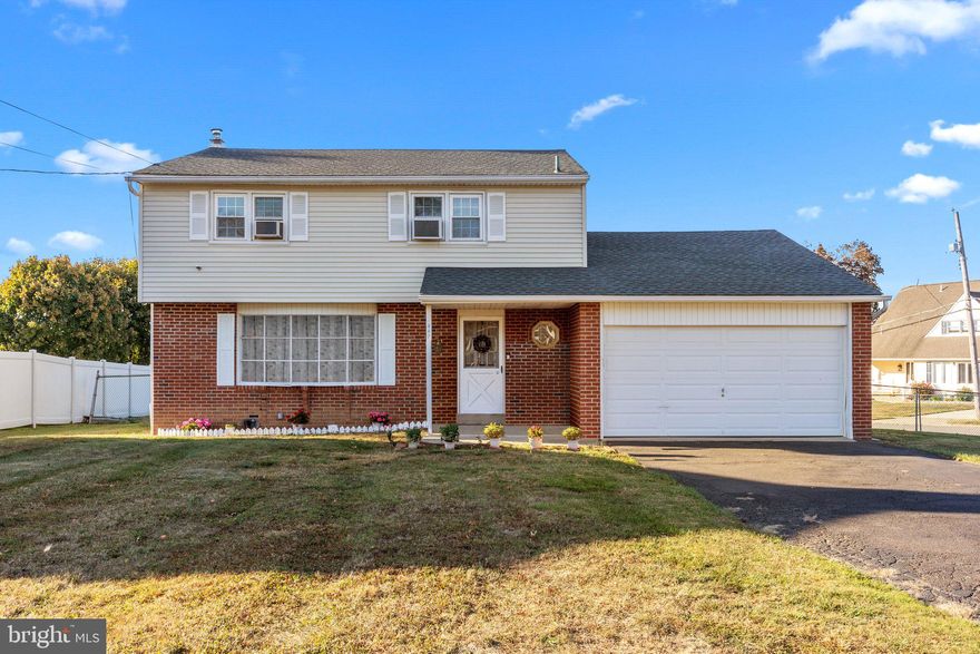 Welcome to this charming 4-bedroom home in a fantastic neighborhood, located on a spacious corner lot within the Neshaminy School District. The first floor features a bright living room with a bay window, leading into a dining room and a kitchen complete with an island. You'll also find a cozy family room equipped with a wood-burning fireplace and sliding glass doors that open to a large deck and pool, all set within a fully fenced yard—perfect for outdoor barbecues and entertaining.

Conveniently located near Route 1, the PA Turnpike, and shopping, this home is a great find. Please exercise caution around the swimming pool for safety. The property is being sold "as-is."