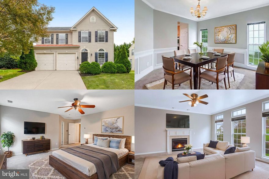 Exceptional home in the sought-after community, The Falls at Lee's Parke! Lovingly maintained, this home welcomes you with gleaming hardwood floors and a soaring two story foyer. The chef's kitchen provides ample space to meal prep and cook, including double ovens, stainless steel appliances, large 42" cabinets, and a large kitchen island. The breakfast space and open family room make entertaining and gathering seamless and comfortable. The main level office is tucked away for privacy and convenience, while the formal living room and dining room offer additional space to spread out or host guests. Upstairs, the primary bedroom retreat features a large walk in closet, as well as en suite bathroom with double sinks, soaking tub, and walk in shower. Three additional large bedrooms and full bathroom complete the upper level. The finished basement is perfect for movie nights and game nights, with a full bathroom, and potential for 5th legal bedroom. 

Conveniently located just minutes from major commuter routes, shopping, dining, entertaining, and more. MUST SEE!