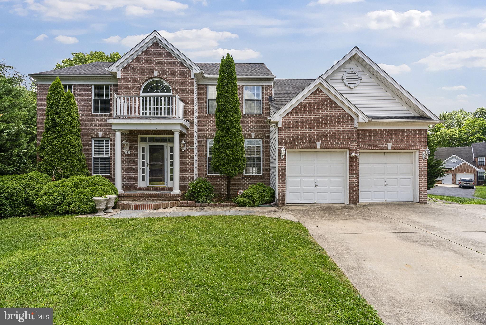 Welcome to 143 W Heather Rd, located in the highly desirable East Gate community. This rarely available brick Colonial offers 5 bedrooms, 4 full bathrooms, and over 5,000 square feet of living space, including a potential in-law suite on the walk-out lower level. The main level boasts 9-foot ceilings and a grand two-story foyer with an optional bump-out, along with a bedroom and full bathroom, ideal for guests or multigenerational living. A chef’s kitchen anchors the heart of the home, featuring a large island, 42-inch cabinets with crown molding, two pantries, and ample space for entertaining. The formal living and dining rooms provide elegant areas for gatherings, and a convenient laundry room adds to the home's functionality. Step outside to your massive composite deck overlooking a private, wooded backyard, perfect for relaxing or hosting guests in a serene natural setting. Upstairs, you'll find 4 generously sized bedrooms and 2 full bathrooms, including a primary suite with vaulted ceilings and a walk-in closet. The fully finished lower level includes a second kitchen, full bathroom, and three separate rooms, ideal for an in-law suite, home office, or recreation space. Enjoy the convenience of being just minutes from major commuter routes, downtown Bel Air, shopping, and dining. Don’t miss this incredible opportunity!