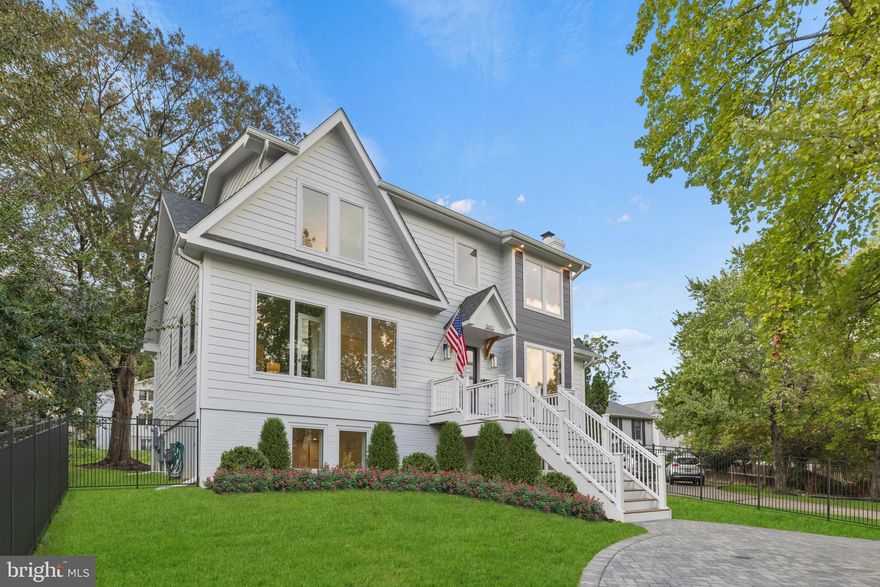 Are you ready to embark on the next chapter in your perfect home?  

3602 Russell Road is a magnificent home perfectly positioned and privately set on a 0.24 acre lot in the highly coveted Beverley Hills neighborhood of Alexandria.  Located close to Glebe Rd and I-395, your location ensures an effortless commute to DC, the Pentagon, Amazon HQ2, and Arlington. The new Potomac Yard Metro Station is just a 6-minute drive away, and you can easily explore Del Ray with its restaurants, shops, library, and community events.  Additionally, you're only moments from historic Old Town, Shirlington and Potomac Yard shopping and dining.  

This exquisite 'Jennifer' model is crafted by an exceptional builder and boasts unparalleled elegance and impeccable attention to detail.  Offering a spacious layout with 4 bedrooms, 3.5 bathrooms, and a dedicated office/den.  It provides the perfect canvas for both relaxation and productivity. The main-level living room sets the tone for casual yet refined gatherings. Cooler temps make it perfect for fires - you will have plenty of options in this home with its 2 fireplaces!  The chef in you will appreciate the open kitchen featuring state-of-the-art Thermador appliances, including a 36” gas range and a 30” double-wall oven. The modern two-tone cabinetry and stunning Quartz countertops elevate the space, while the walk-in pantry ensures you have ample storage for all your culinary delights.  Step outside onto the large composite deck, seamlessly connected to the dining room, offering a view of the expansive rear grounds (spanning an impressive 0.24 acres).  The spacious backyard provides endless possibilities, whether you dream of installing a future pool or an accessory dwelling unit (ADU).  Back inside, on the upper level, you'll discover three of the four bedrooms, conveniently accompanied by a separate laundry room for added convenience. The owner's suite is nothing short of a retreat, adorned with majestic custom wallpaper.  If you like closet space then you will love the generous size of the two walk-in closets in the owner's suite bedroom, perfect for the most discerning fashion aficionado.  The fully finished basement is bathed in natural light, courtesy of full-size windows that eliminate the need for window wells. Here, a basement family room beckons, complete with a full wet bar, an ice maker, and a dishwasher, making it an ideal space for entertaining or catching the big game.  Parking is never a concern with two driveways offering ample space in both the front and rear of the property. You can access the rear of the property via Executive Avenue, and park on your private, paver parking pad. 

3602 resides in the Charles Barrett Elementary and George Washington Middle school zone.  Grace Epsicopal School is directly across the street and St. Rita’s School a mere 0.1 across Glebe Road.  It’s just a little over a 10-minute walk to Beverley Park, affectionately known as 'The Pit.”  

Don't miss the opportunity to make this exceptional property your home!