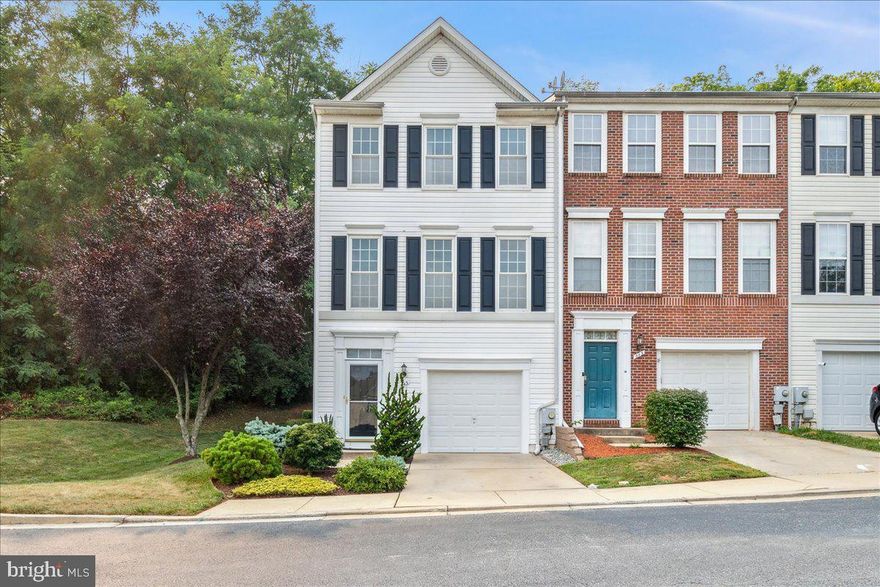 Welcome to this end unit townhome in Overlook , backing to trees, with an incredible appeal! As you enter the entry level, you are greeted by a large open finished space great for additional living space or rec room equipped with a half bath. Up the stairs to the main level, you immediately notice the hardwood flooring throughout.  There is a clean line of sight from the front to the rear of the townhome. Natural light streams through the main level, with high ceilings and great feel. The main level offers a spacious kitchen, living room and dining area. The kitchen has ample counter space, space for an island and ease of access to the rear yard. The upper level features a primary suite with en-suite bath, two additional bedrooms and a shared full bathroom. The large deck is a perfect spot to entertain that backs to a park with a playground, basketball and tennis courts.  All the windows in the home have been replaced. Close proximity to downtown Frederick, local favorite Dutch's Daughter, local shops, restaurants and major commuter routes like route 15, I70 and I270. Welcome home!