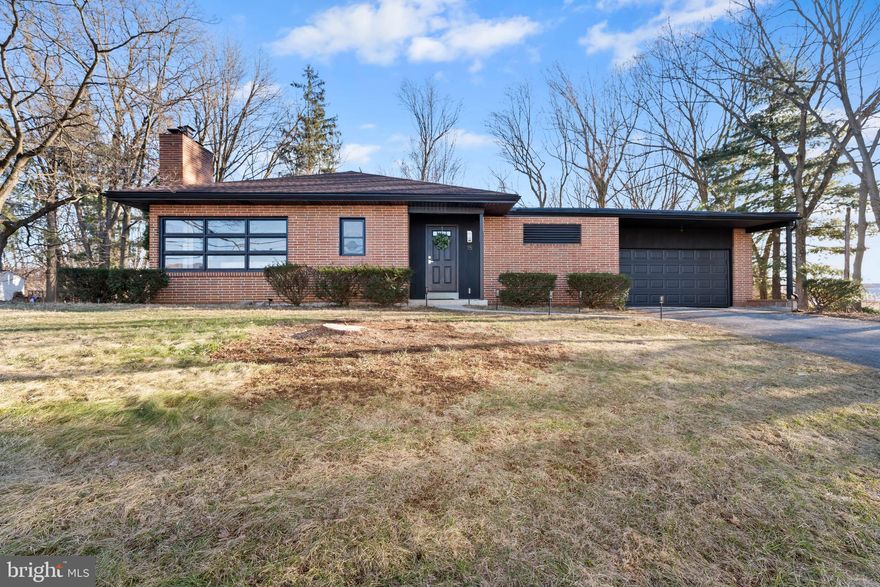 A rare opportunity!!!  Step inside this stunning Mid-Century Modern home in the desirable Cumberland Valley School District.  Through the front door, you'll be greeted by a spacious and open living area with abundant natural light.  The windows invite the outdoors in, creating a bright and airy atmosphere.  The open concept living space promotes a sense of togetherness, versatility, and easy living.

You will appreciate the tasteful updates and finishes throughout.  The interior showcases a seamless blend of modern design elements while still preserving the timeless charm of the Mid-Century era.  Beautiful gold fixtures add a touch of sophistication and elegance.  Archways add architectural charm and flow between spaces.  Stylish focal points enhance the visual appeal giving this home plenty of personality.

The breezeway, a unique feature of this home, expands your entertainment space.  Whether you want to host gatherings with friends and family or simply enjoy an evening outdoors, this versatile space allows for seamless indoor-outdoor living.

Head down the hall to find generously sized bedrooms providing ample room for personal retreats and comfortable living as well as 2 full bathrooms.  Downstairs you are greeted by a large space waiting for you to make it whatever you want it to be!

It isn't every day you can find such a spacious yard in the heart of Mechanicsburg's Carlisle Pike area.  Create a serene garden oasis, a vegetable garden, a vibrant playground, a hip entertainment area,  or a barbecue area and fire pit.  Let your creativity take over and make this yard your own. 

Embodying a modern aesthetic, this Mid-Century Modern gem effortlessly combines style, functionality, and comfort.  Don't miss the opportunity to make this one of a kind property your new home!

New septic tank, electric, roof, and HVAC system