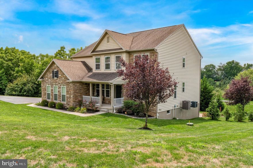 Welcome to this stunning two-story Colonial, a true gem available only
due to family downsizing. With everyone off at college, now is the time
for your family to enjoy this home and award-winning Downingtown
School District. The impressive two-story foyer sets the tone for a
home brimming with features. The expansive, renovated gourmet kitchen
boasts built-in stainless-steel appliances, a double oven, an oversized
island, new quartz countertops, a tile backsplash, and hardwood
floors. A butler's pantry and a walk-in pantry cater to both large
gatherings and intimate meals. A first-floor office with French doors
makes working from home a breeze. The main level also includes a
formal dining room, parlor, half bath, and great room with a gas
fireplace and a slate hearth. An additional sun-drenched room off the
kitchen can serve as a breakfast or sitting area. Unique repurposed
antique wooden barn beams add character to the main living space. Walk
out to your brand-new custom Timbertech deck. Underneath the deck, you
can find a new patio designed to support a hot tub, should you wish to
install one. The under-deck drainage system ensures you can stay dry.
Upstairs, the oversized primary suite boasts a double-door entrance, a
tray ceiling, upgraded crown molding, and a large study/sitting area.
The primary bath features a soaking tub, shower, granite counters, and
a spacious walk-in closet. Organize your shoes and accessories with
the Elfa system on one wall. Three additional bedrooms (one currently
used as an office) are on this floor, two of which offer walk-in
closets. A large laundry room, full bath, walk-in linen closet, and
game closet/additional storage complete this level. The partially
finished walk-out basement adds even more living space, including a
fifth bedroom with a walk-in closet and full bath. The large open area
is perfect for a home theater, gym, or game room. Access your patio,
garden, and steps to your deck from this level. The unfinished section
offers ample storage and potential for further customization. Other
home highlights include wiring for surround sound on the first floor
and in the basement, abundant indoor storage, and an oversized two-car garage
with high loft storage. The 0.80-acre lot features upgraded
landscaping and provides ample space for relaxation and play. With
over 4,000 square feet of finished living space and energy-efficient
windows, appliances, and a two-zoned HVAC system, this home combines
luxury and efficiency. Recent updates include a new hot water heater
and main heating system, a new deck and patio, and new carpet upstairs.
Ideally located in the award-winning Downingtown School District, this
home is just minutes from Downingtown West Middle & High Schools, STEM
Academy. Outdoor enthusiasts will appreciate the neighborhood park,
proximity to the Struble Trail, Marsh Creek Lake, and Chester Valley
Trail. Convenient access to Rts. 30 & 202, the Pennsylvania Turnpike,
and a train station (Amtrak and SEPTA) less than 10 minutes away make
commuting to Philadelphia effortless. This is the home you’ve been
waiting for—don’t miss your chance to make it yours!