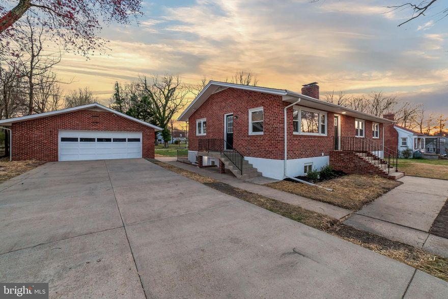 This charming home offers a perfect blend of modern updates and cozy comfort. The main level features a spacious living room with a wood-burning fireplace, hardwood floors, and a freshly updated kitchen that’s perfect for cooking and entertaining. The basement includes a second wood-burning fireplace, freshly painted floors, and a private entrance, offering extra space and versatility.

Step outside to enjoy a large, private backyard with a deck and patio area, ideal for outdoor gatherings or quiet relaxation. The detached garage is a bonus, complete with its own bathroom, providing both storage and convenience.

Recent updates include a new HVAC system and water heater, ensuring year-round comfort and efficiency. This home has it all—style, functionality, and plenty of space for living and entertaining. Don't miss out on the opportunity to make it yours!
