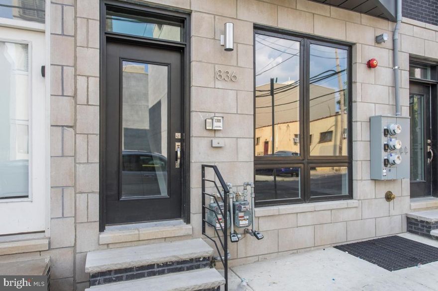 Beautiful 2nd Unit Condo in Francisville. Beautiful 3 bedroom, 2.5 bath new construction in 2018 condo located in growing Francisville. The light-filled corner unit features high-end finishes throughout. High-end finishes throughout, this upper unit opens into a welcoming living room with half bath.  The main living level has a gourmet kitchen with stainless steel appliances, an island great for gathering and an area for dining and relaxing. The first bedroom features a closet with built-ins and full bathroom accessible in hallway.  The upper floor features two large bedrooms, a bathroom with glass shower and a laundry room.  Laundry room convenient to bedrooms features washer and dryer. This gorgeous home enjoys a large, private roof deck with skyline views.
Scores in the 80's for walking, biking and easy access to various modes of transportation.  Within 15 minutes to Philadelphia International Airport.  Across the street from a café and withing walking distances from other restaurants, museums, other points of interest.
Utilities: Gas and Electric, are tenant responsibility.
Water will be kept in owners name and invoiced to tenant. Renter's insurance required. 
Central Air and Washer & Dryer in unit. 
On-Street Parking. No smoking. No Pets.