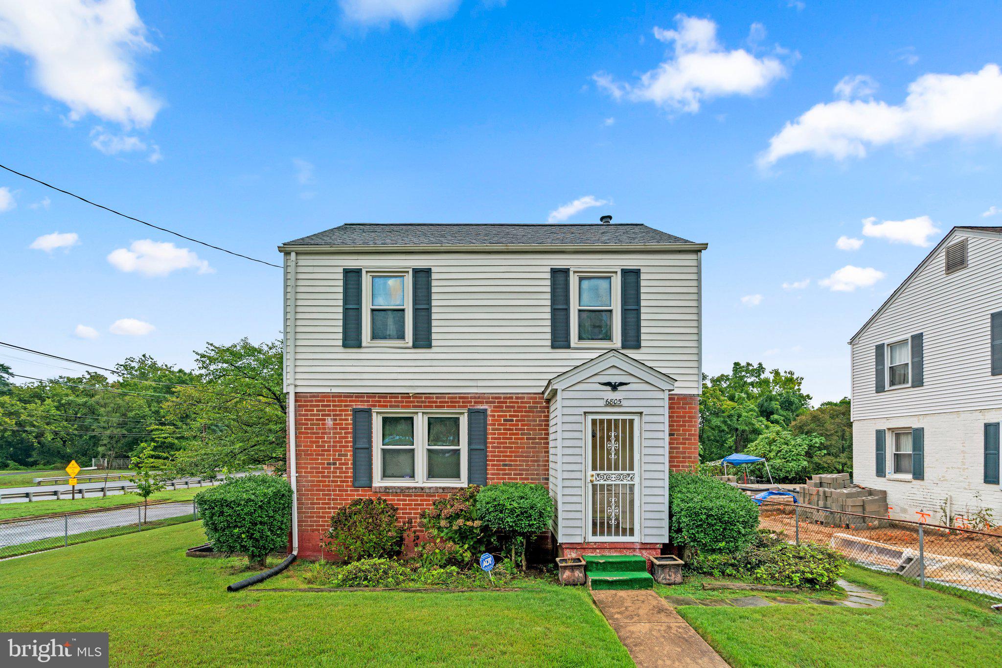 Located adjacent to Sligo Creek Trail, this single-family home offers an ideal location. The University of Maryland, Whole Foods, Trader Joes, and much more are within a 20-minute drive.
This home is being sold As-Is. While it is in need of updates it already has energy-efficient replacement windows and granite kitchen countertops. There is no HOA in this neighborhood.
The main level consists of a covered entryway, living room, dining room, kitchen and covered porch. Upstairs are three bedrooms and a full bathroom with tub/shower. The basement has a main room with Bilco door access to the yard, as well as a laundry/utility room and a workshop/storage room.
The fenced backyard offers greenspace for dogs to run or children to play. A storage shed conveys.