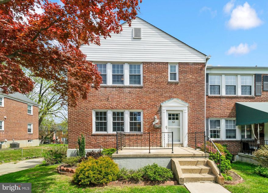 JUST LISTED in Loch Raven Village in Towson! Welcome to the neighborhoods largest model of end of groups, which includes a MAIN FLOOR POWDER ROOM!- This solidly built brick townhome has all the charming elements that you'd expect- oak hardwood floors, a wood burning fireplace, built-ins, crown moldings and classic black and white ceramic tile bathroom.  1848 Loch Shiel also features many upgrades completed in the last 10 years - a 30 year architectural shingle roof, Carrier HVAC system , smart thermostats (Nest), replacement sewer line, replacement windows, updated powder room, concrete walkway to front porch, replaced front door ( including storm) , rear yard vinyl privacy/security fence, built-in firepit , ceiling fans in all bedrooms, replaced gas range, dishwasher, and microwave, and a renovated lower level family room with drywall ceiling, recessed lighting, and engineered bamboo flooring.   Priced to reflect the opportunity for your bathroom and kitchen updates! Super value in a prime Towson location near all the conveniences that you could desire!